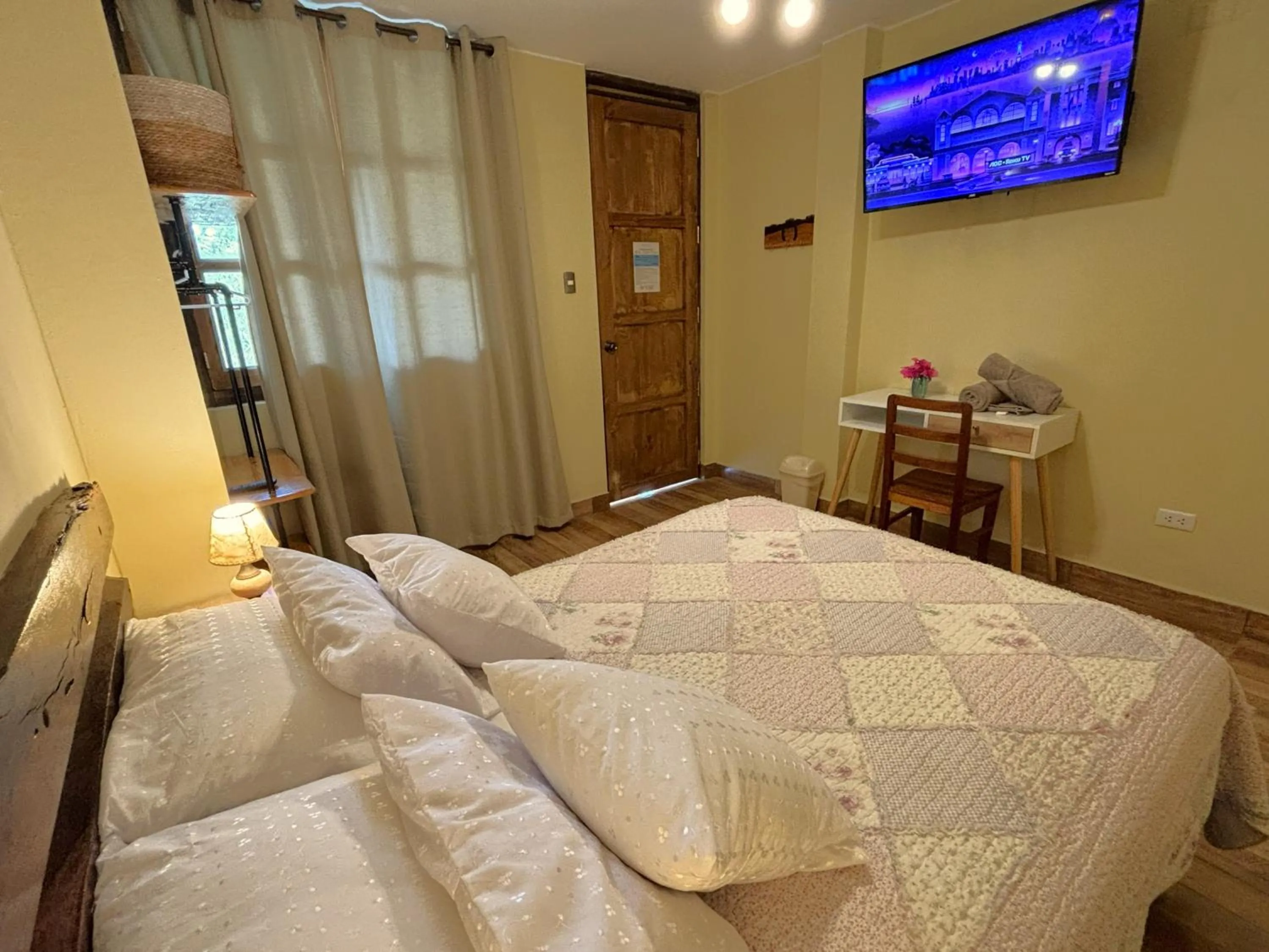 Bed in Serenity Lodge