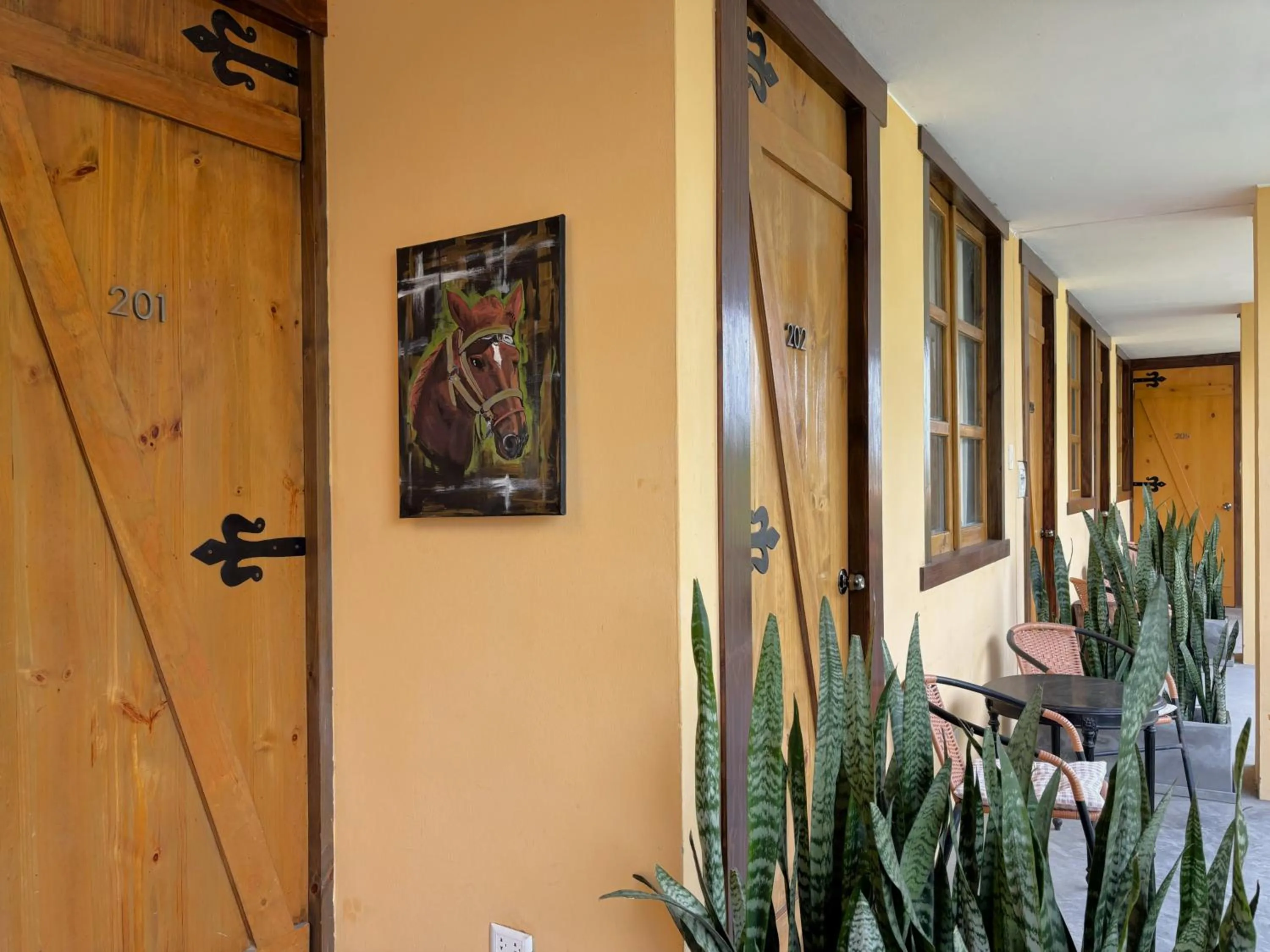 Decorative detail in Serenity Lodge