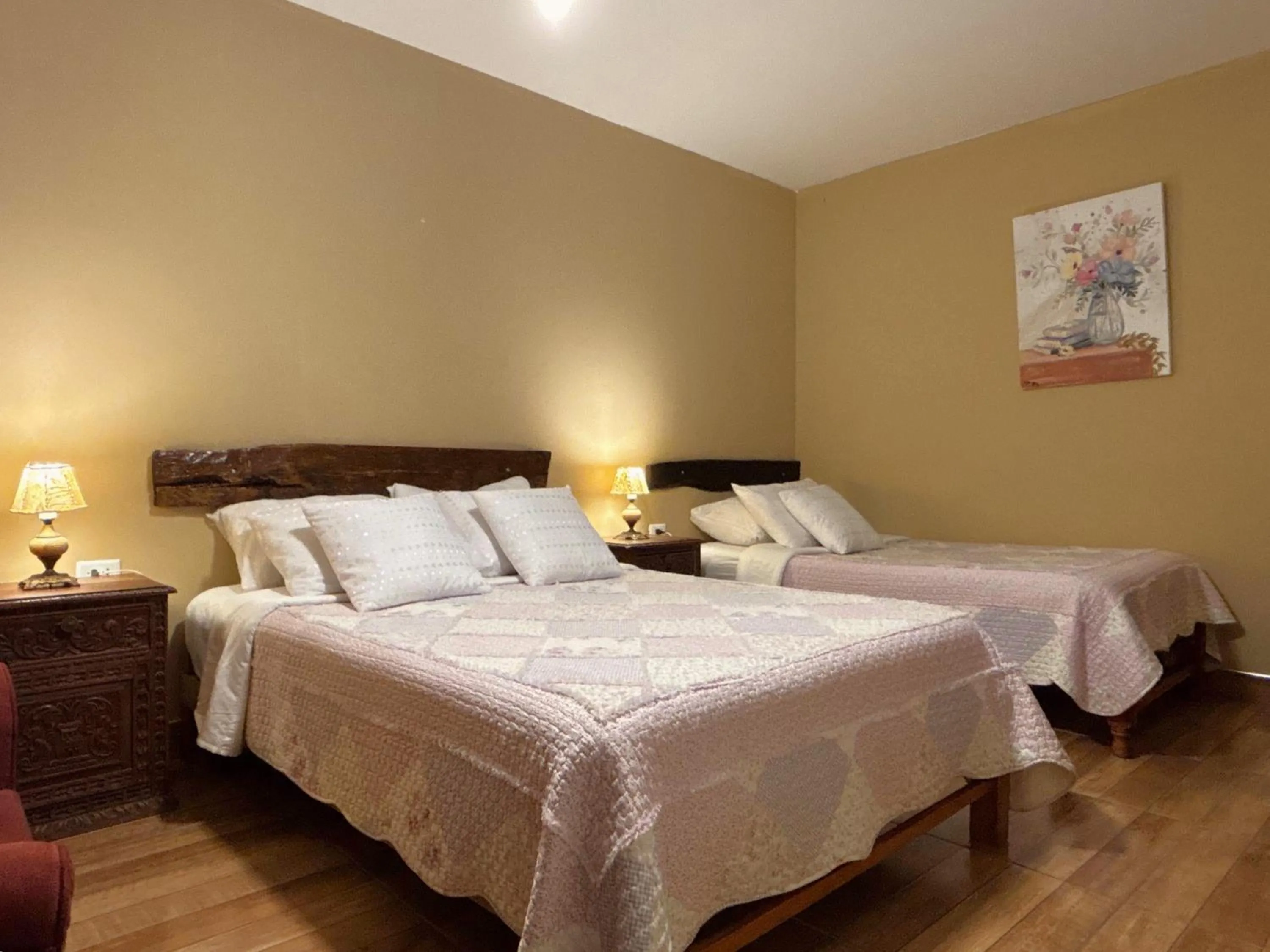 Bed in Serenity Lodge