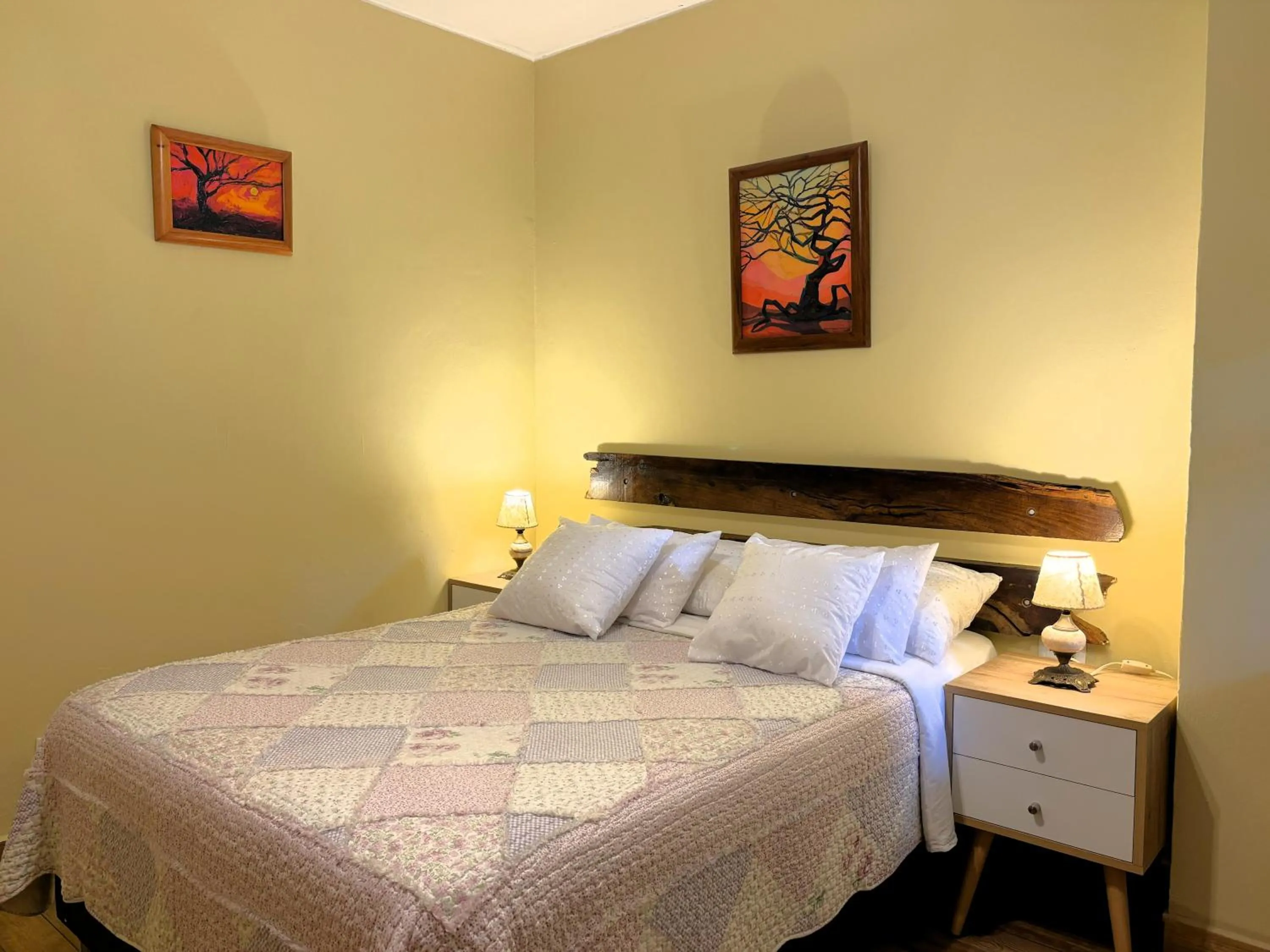 Bed in Serenity Lodge