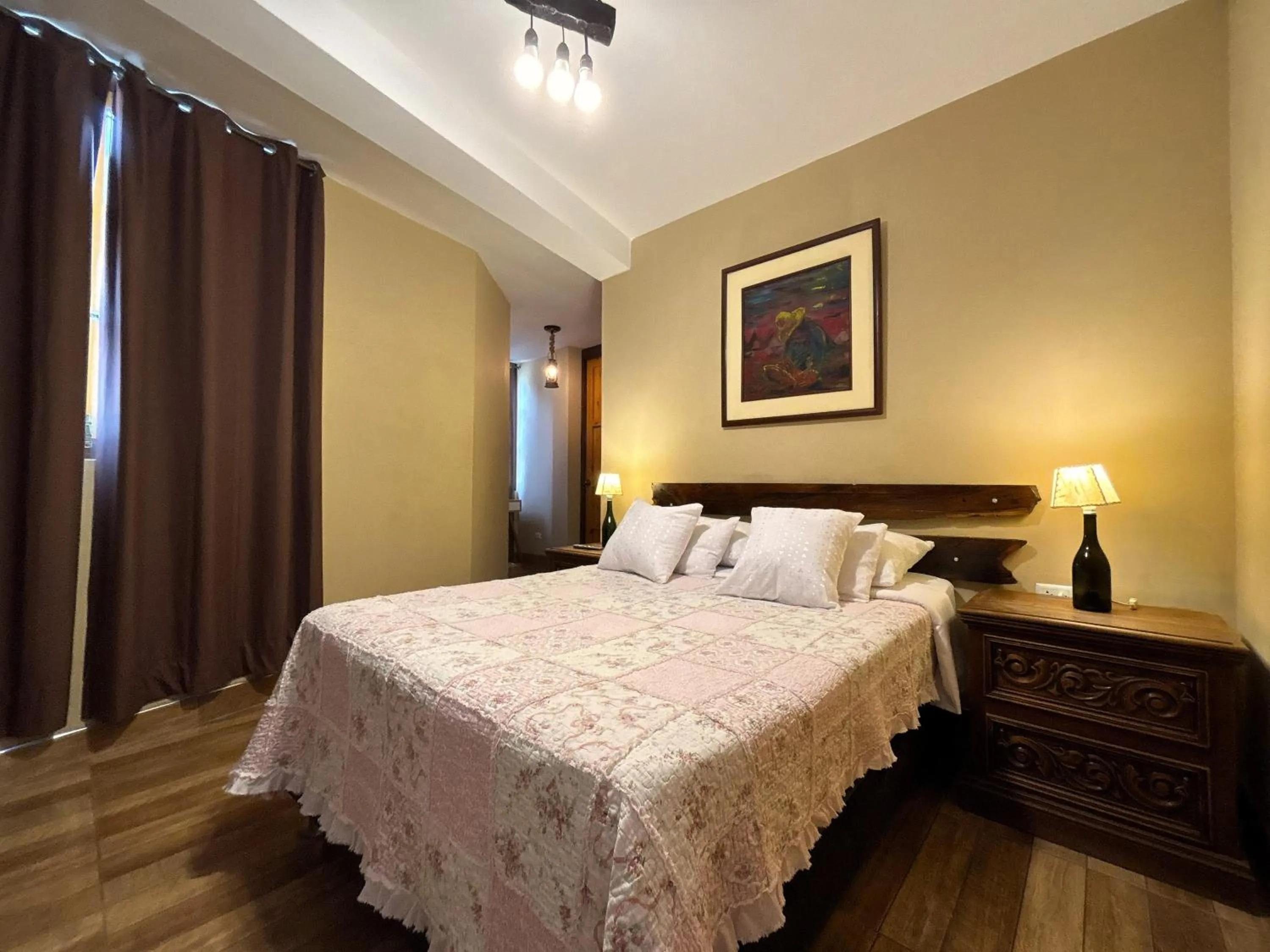 Bed in Serenity Lodge