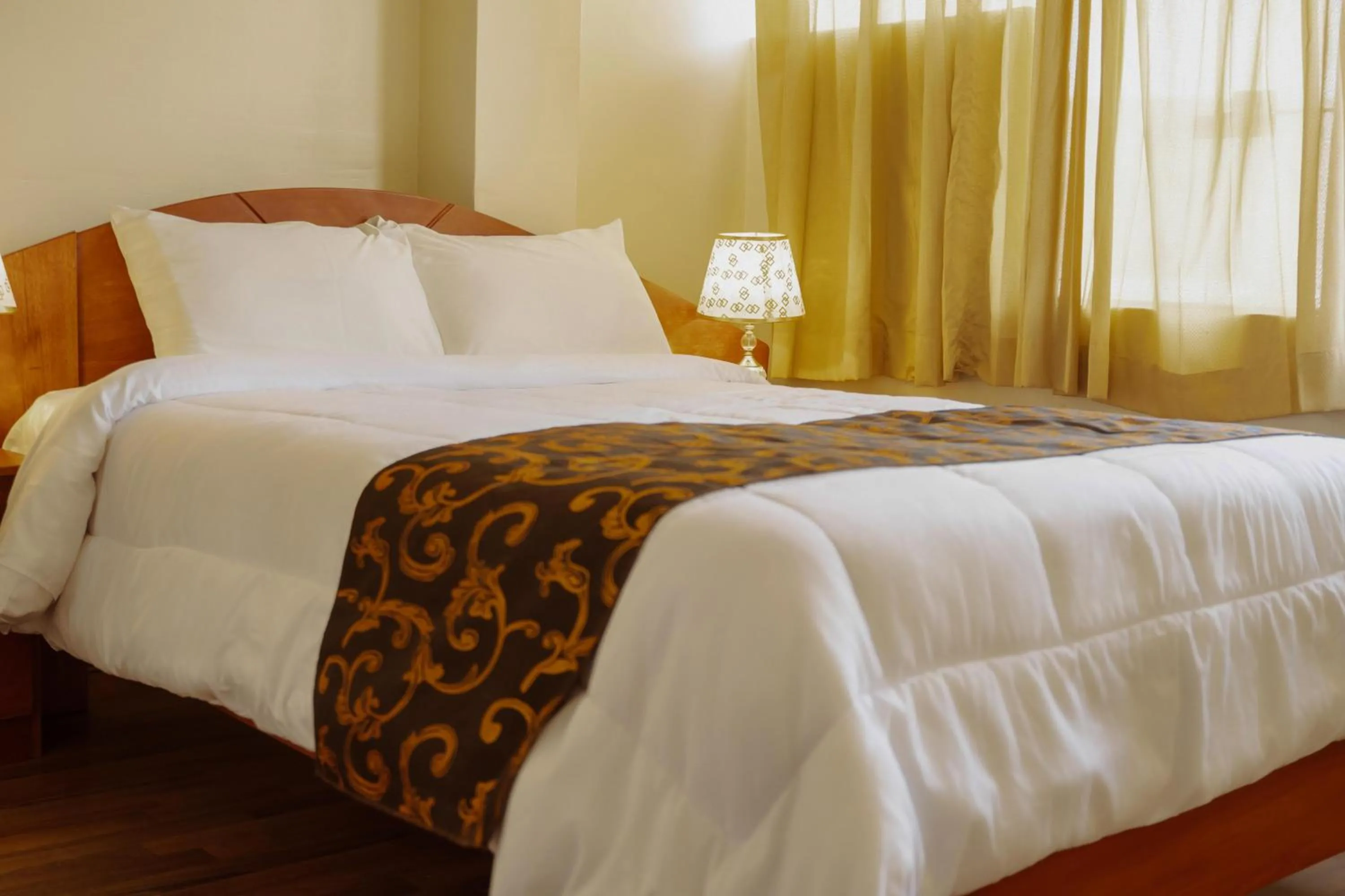 Bed in Hotel Casa Shami