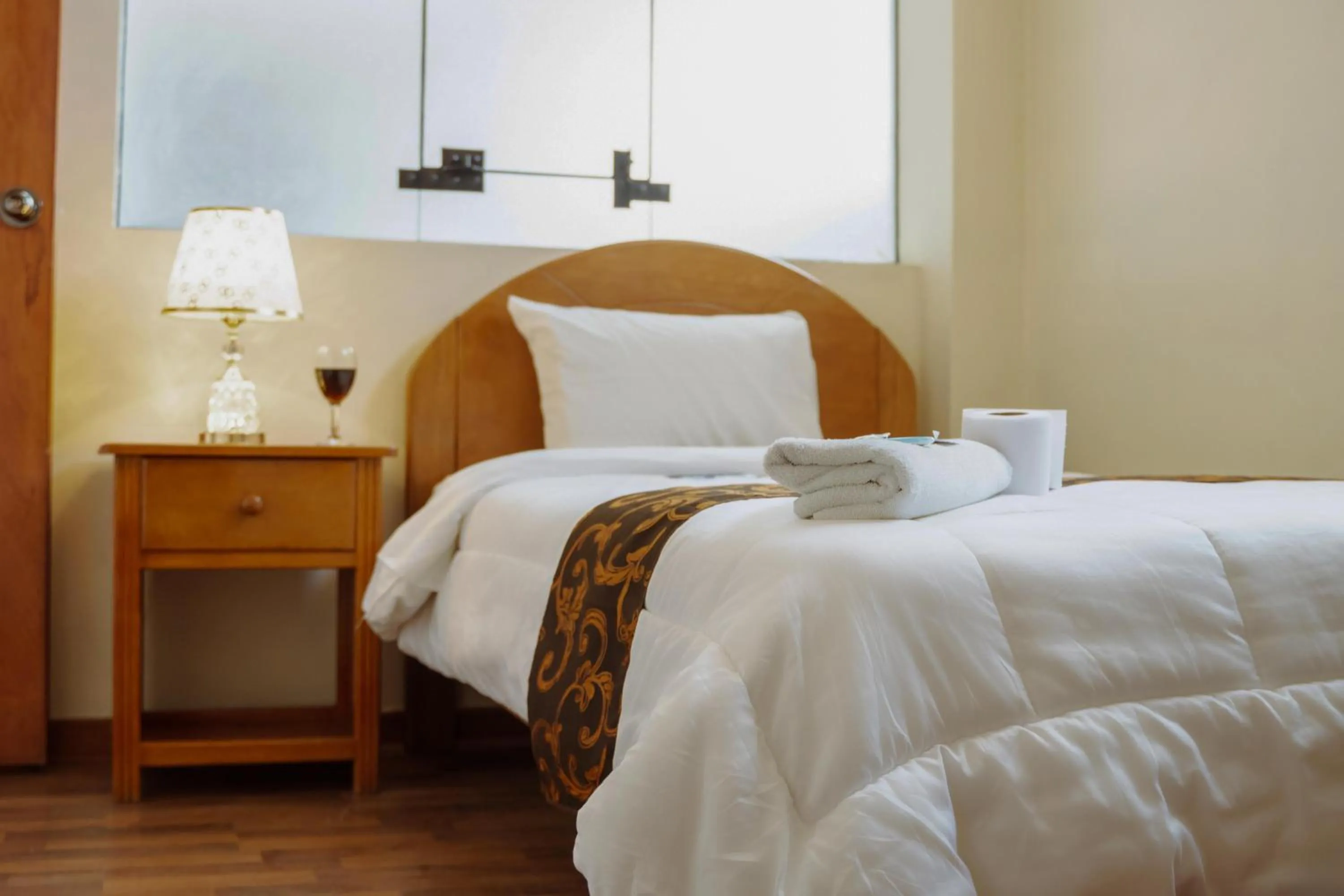 Bed in Hotel Casa Shami