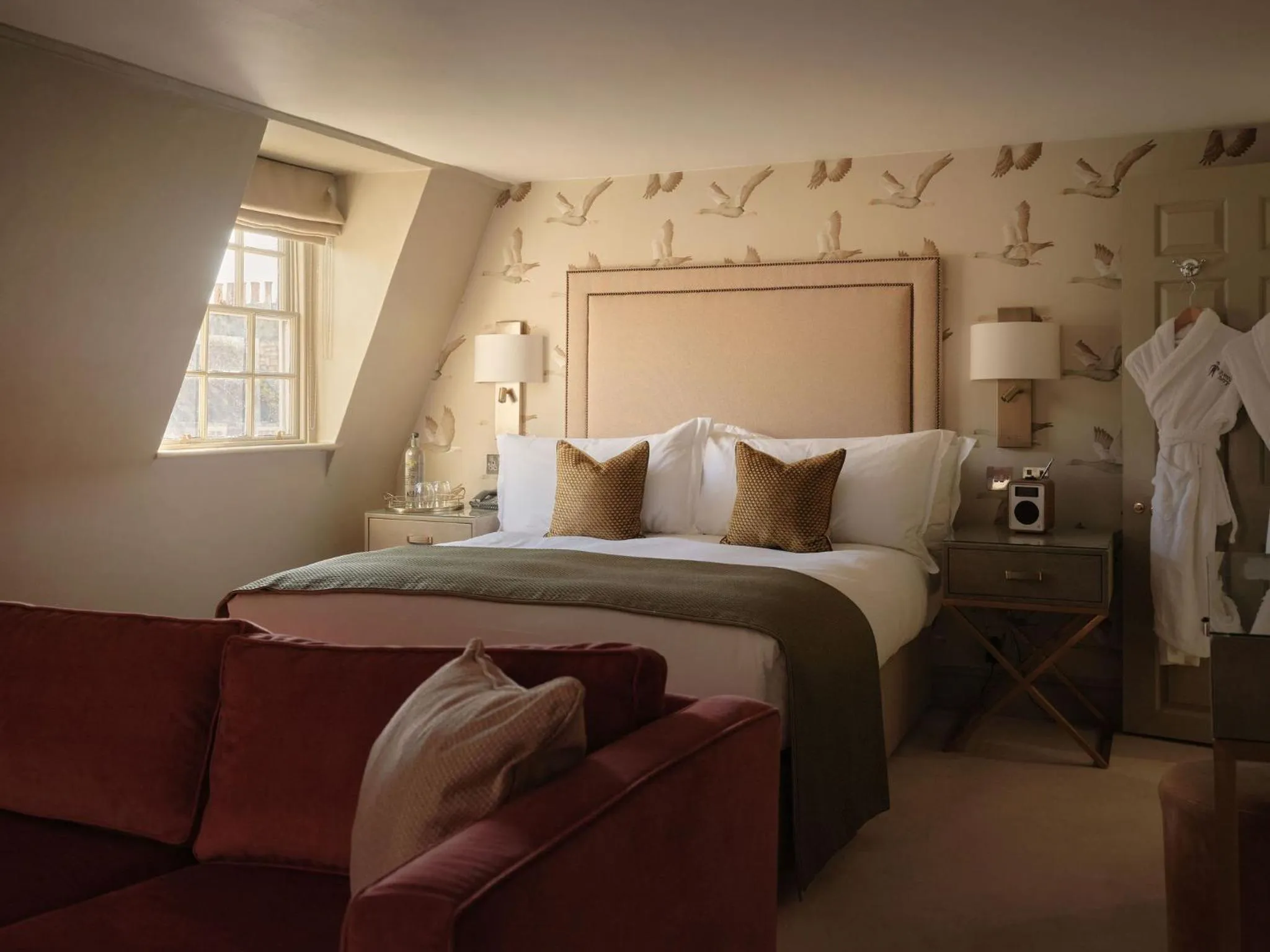 Bedroom, Bed in The Queensberry Hotel