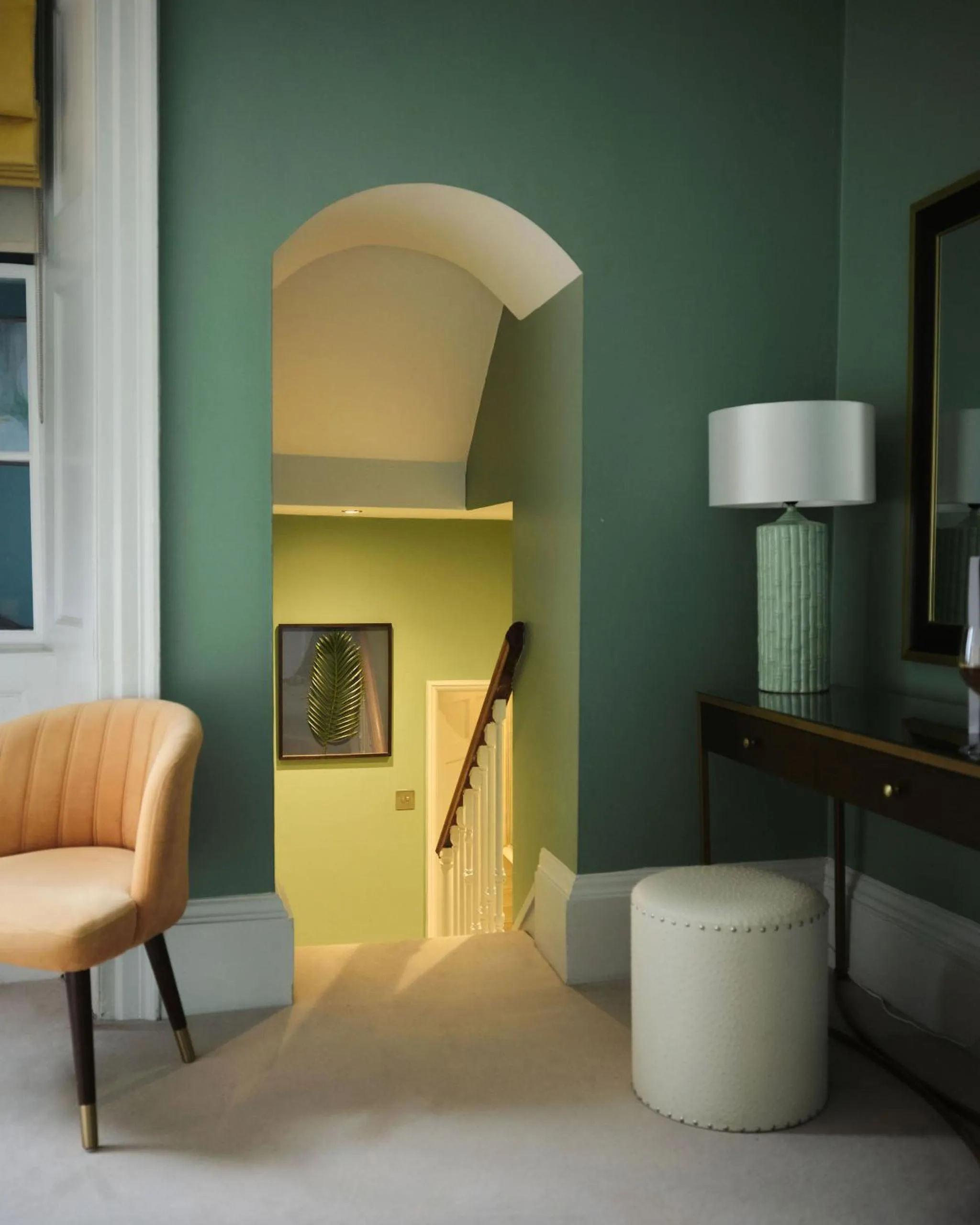 Seating area in The Queensberry Hotel