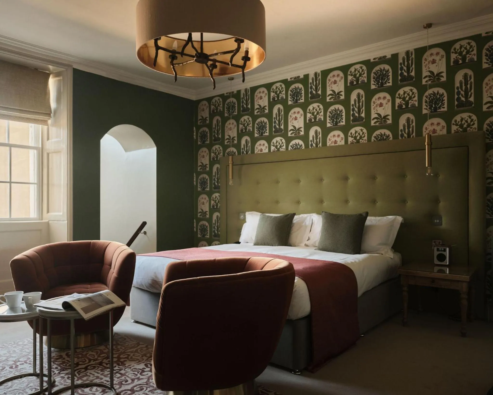 Bed in The Queensberry Hotel