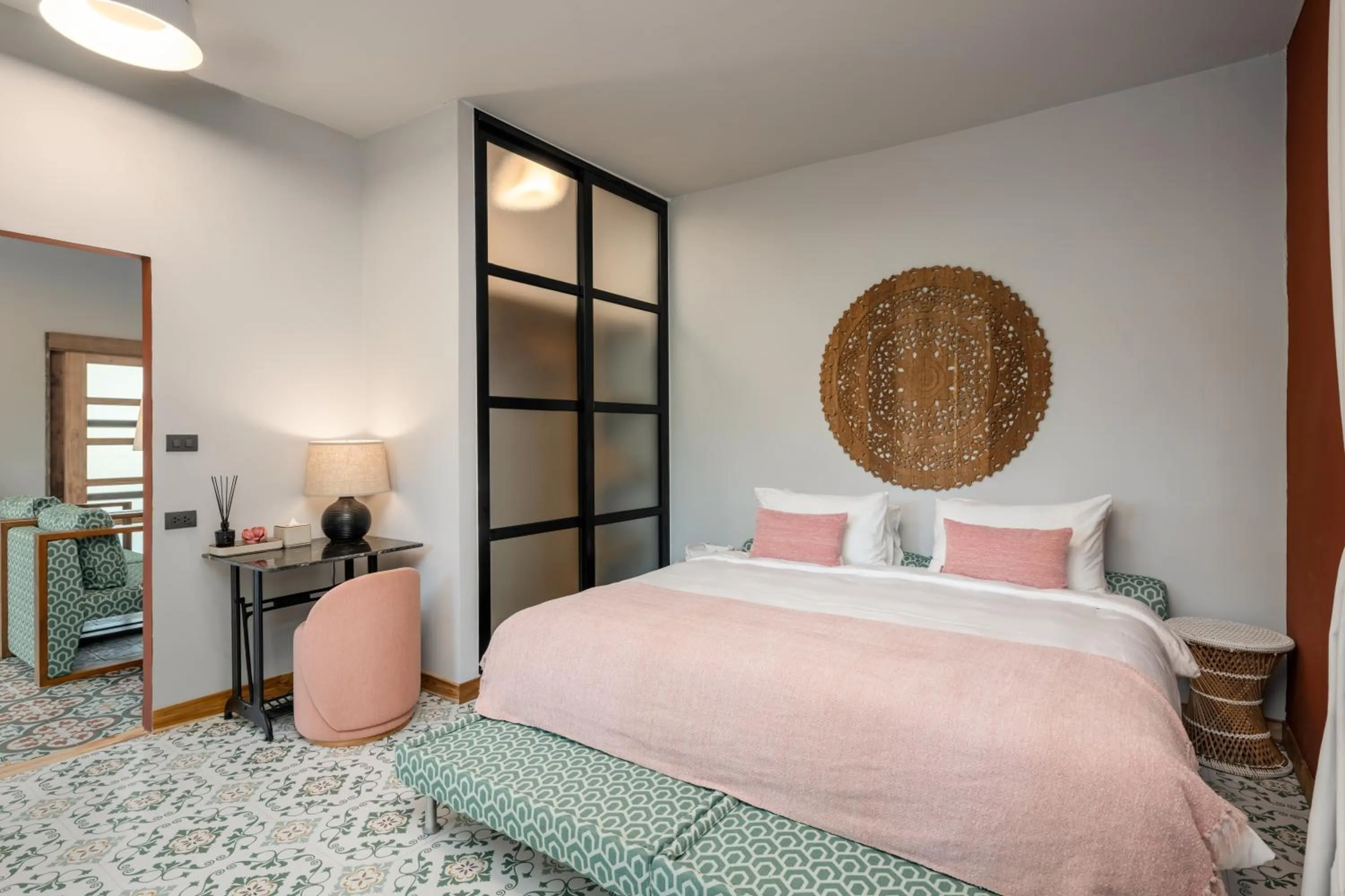 Bed in Moorea Boutique Resort Samui