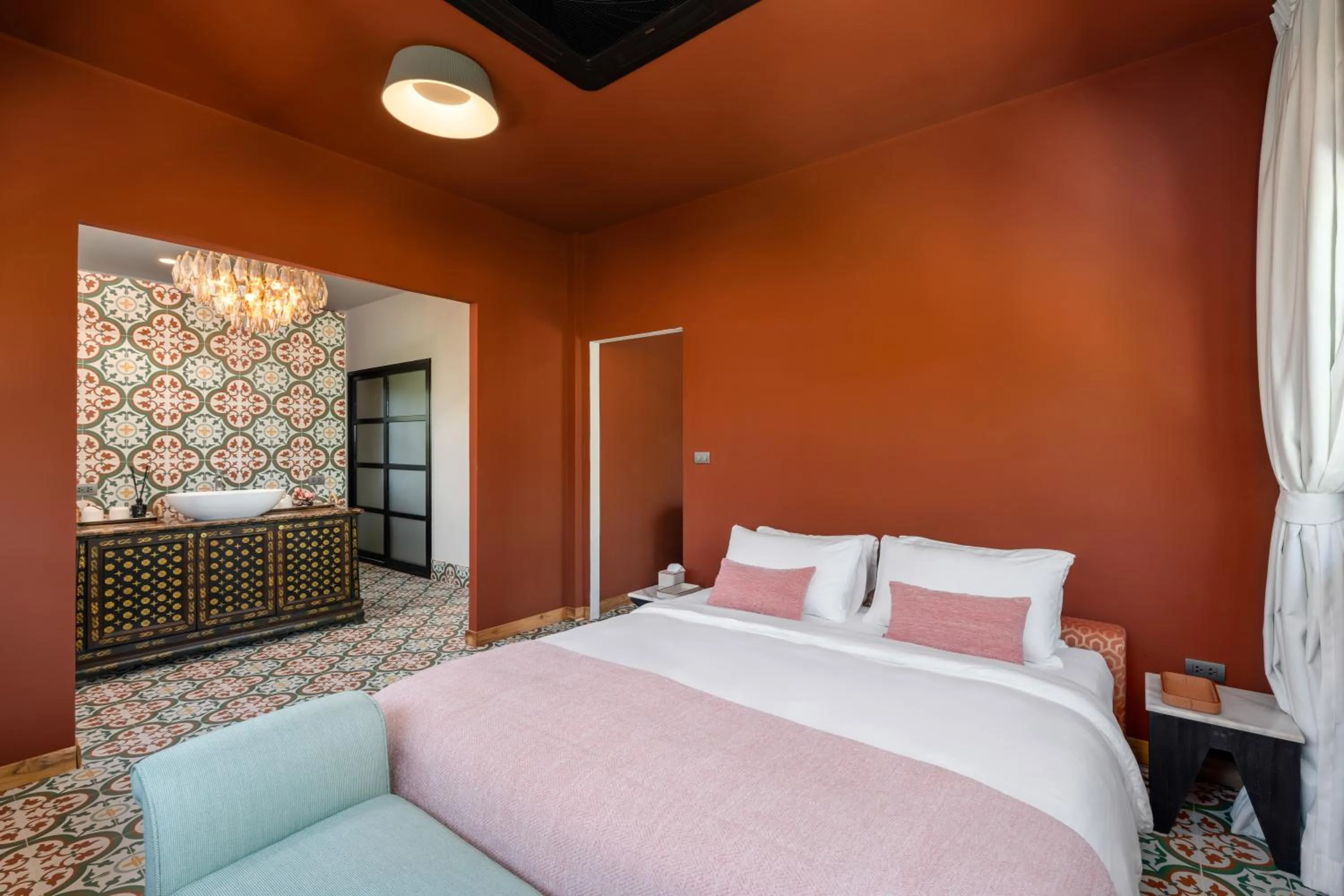 Bed in Moorea Boutique Resort Samui