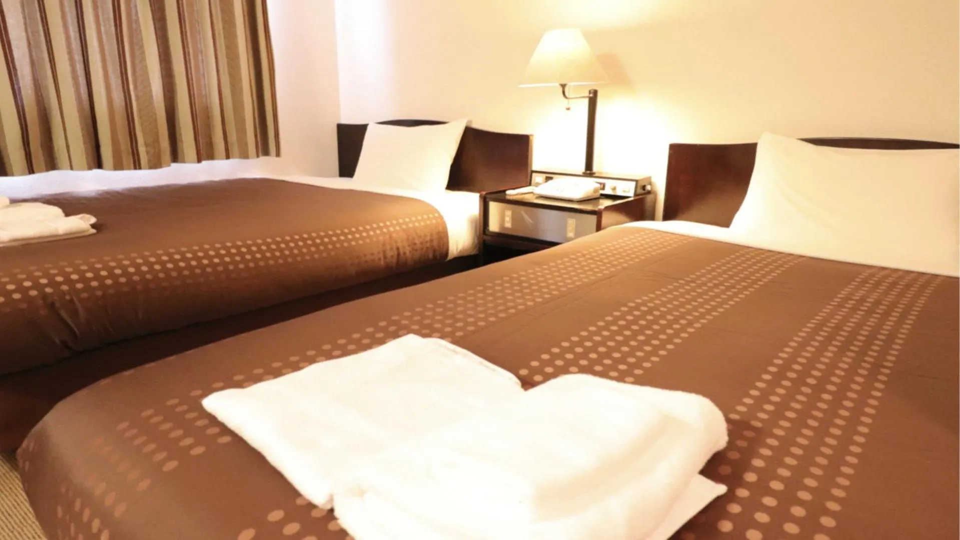 Photo of the whole room, Bed in HOTEL FRONTIER YONAGO (ホテルフロンティア米子)