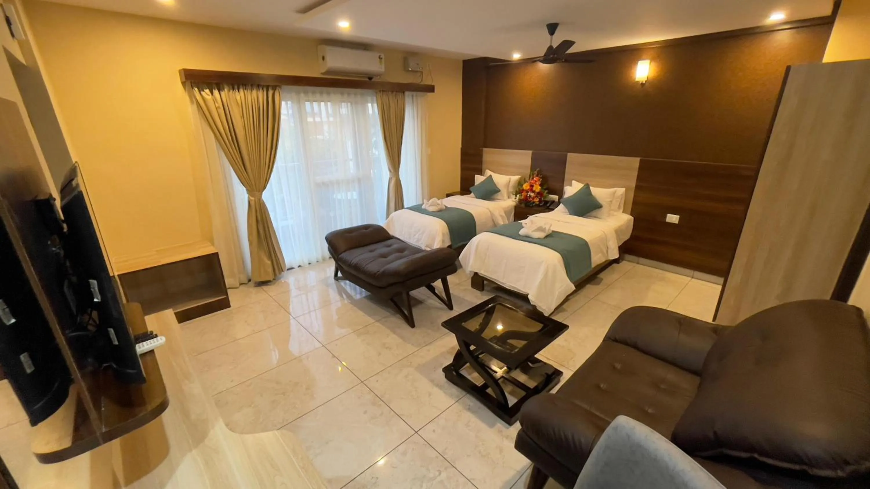 Bed in Hotel Kinotree Yeshwanthpur