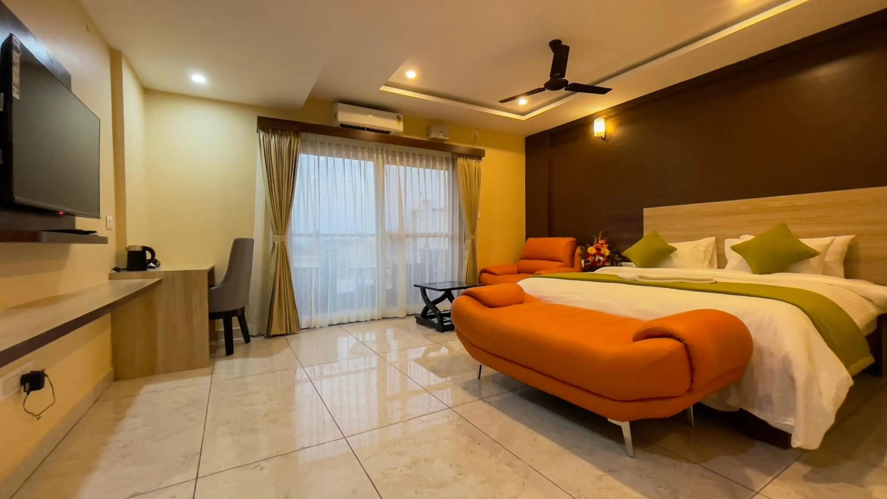 Bed in Hotel Kinotree Yeshwanthpur