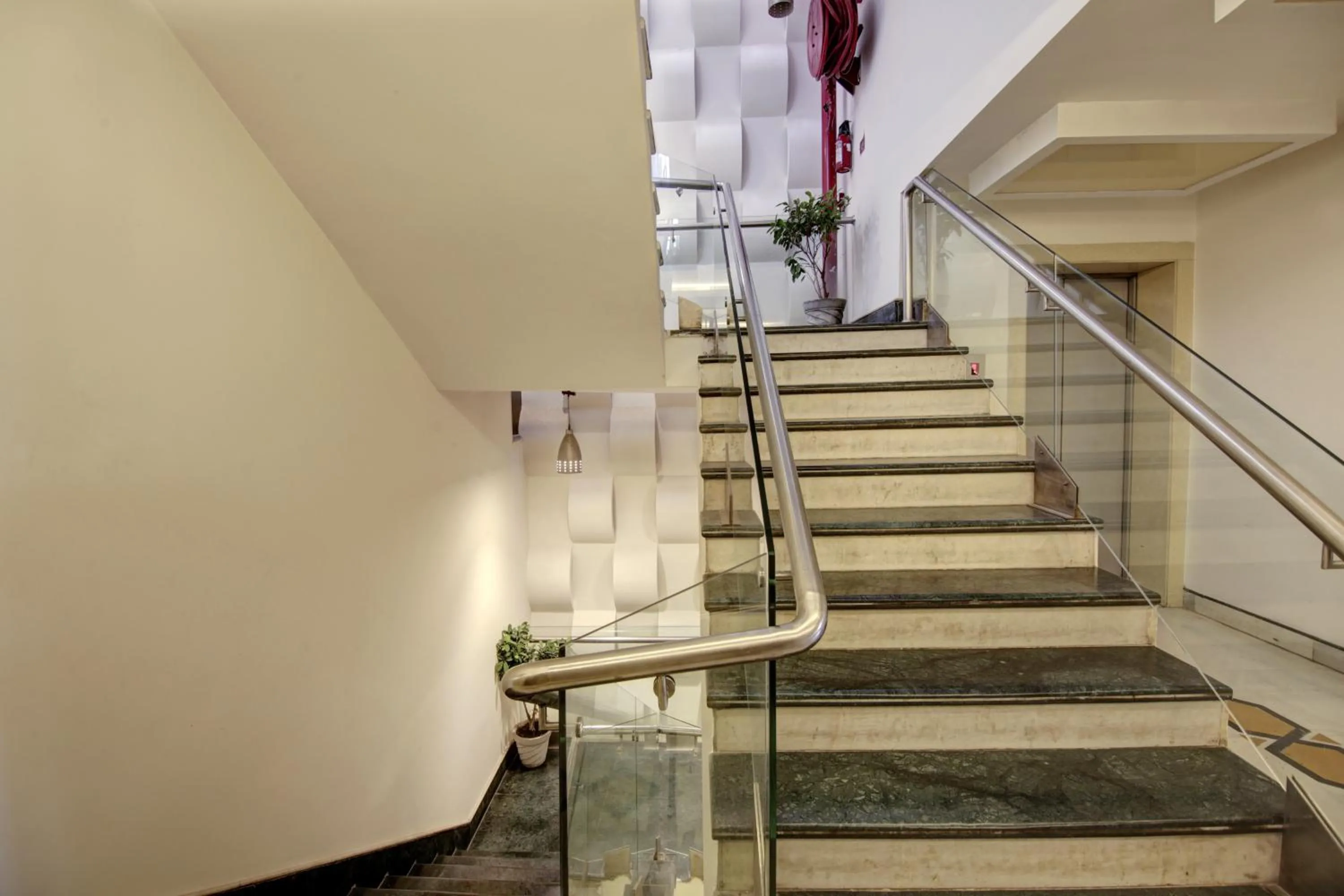 Property building in Hotel Good Times - 3 Minutes from Metro