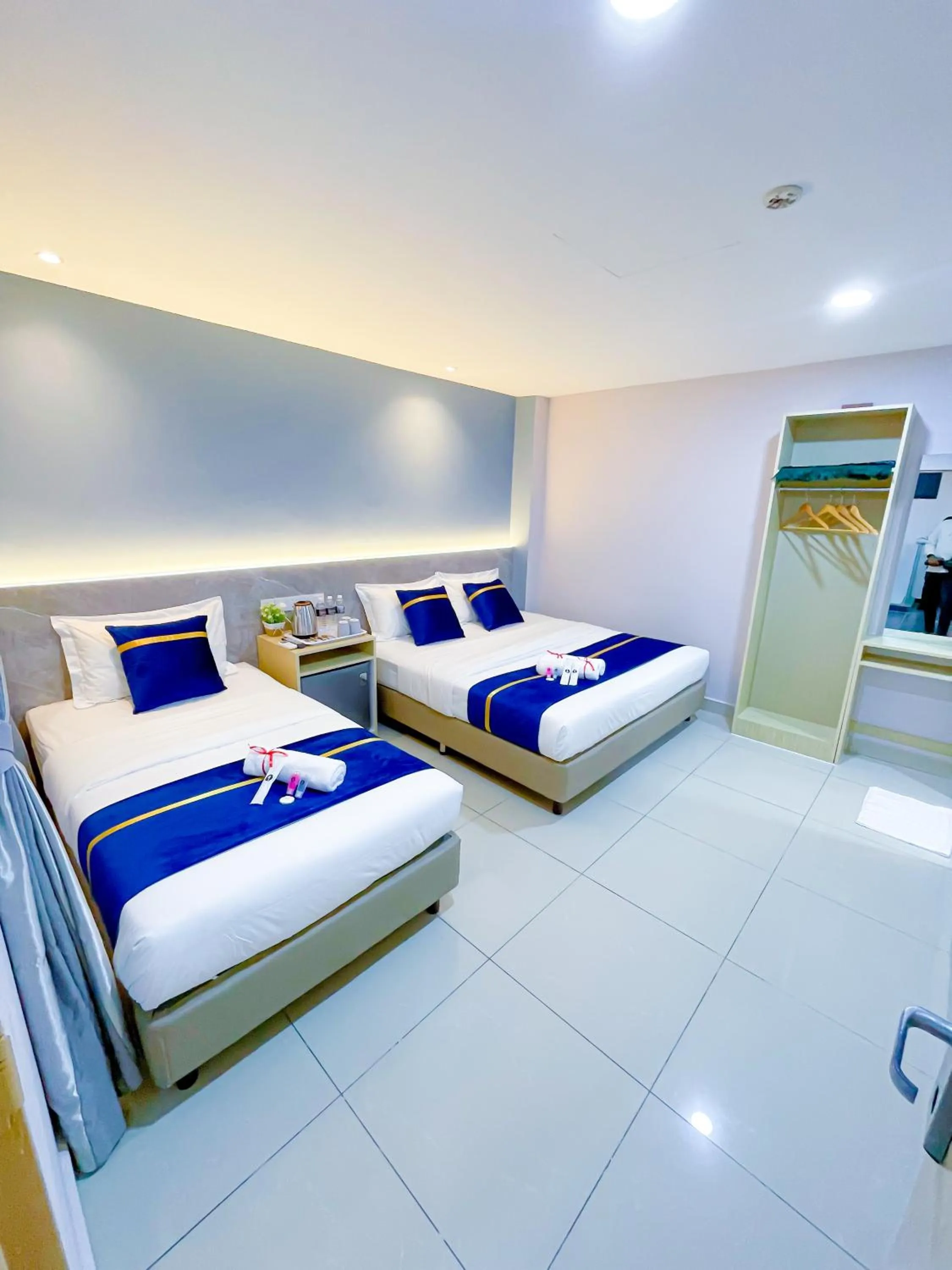 Bed in StarQ Hotel Kuala Lumpur