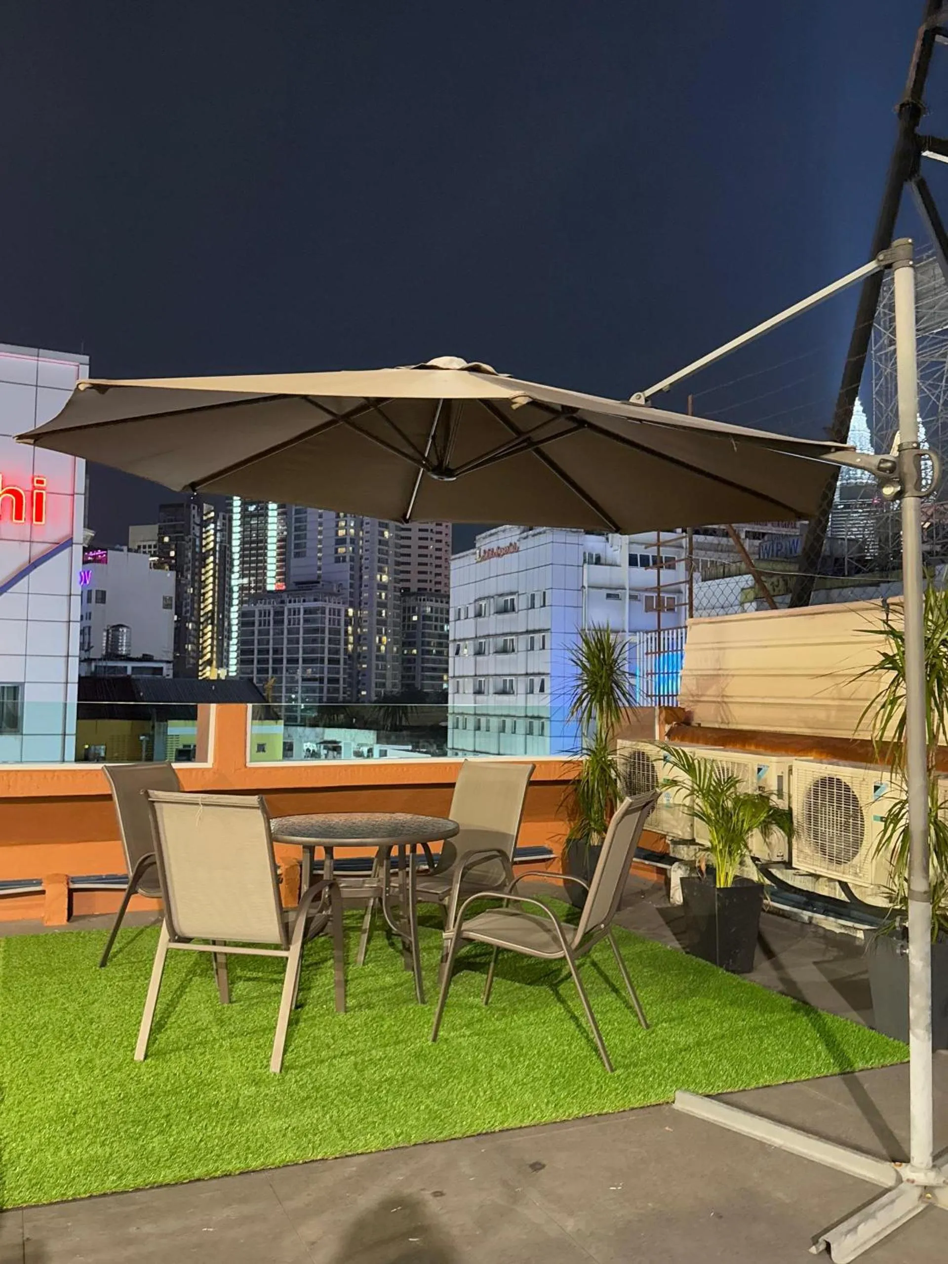 Garden view in StarQ Hotel Kuala Lumpur