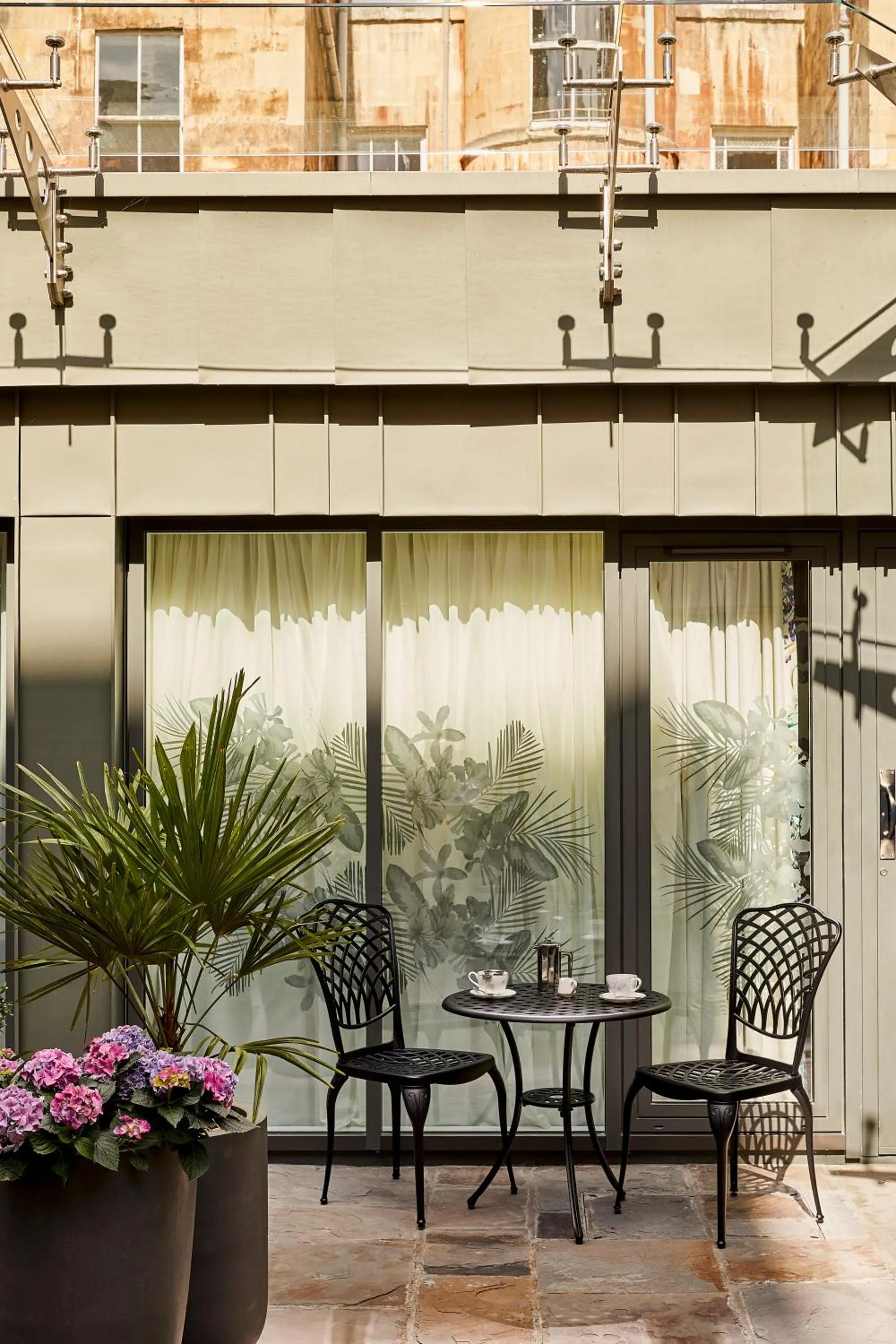 Inner courtyard view in Hotel Indigo - Bath by IHG