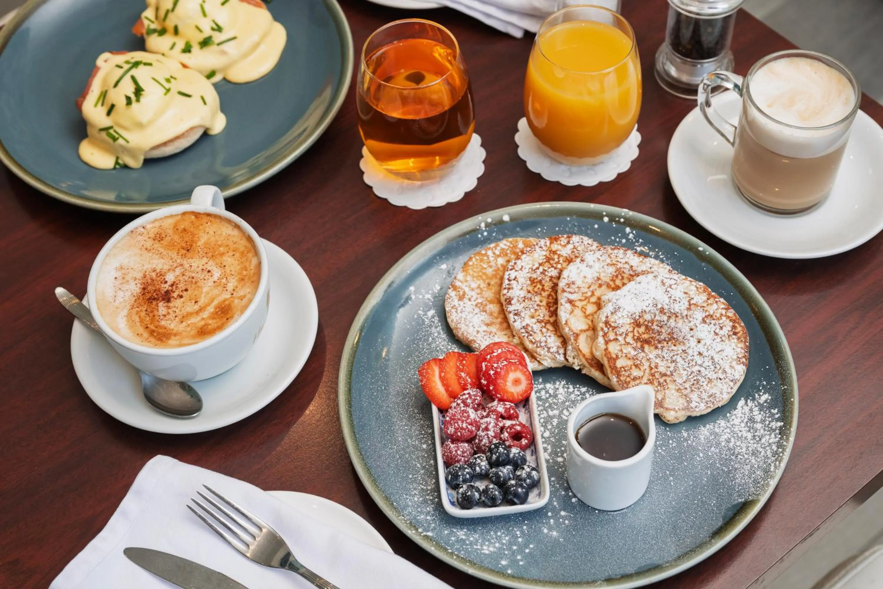 Breakfast in Harington's Boutique Hotel