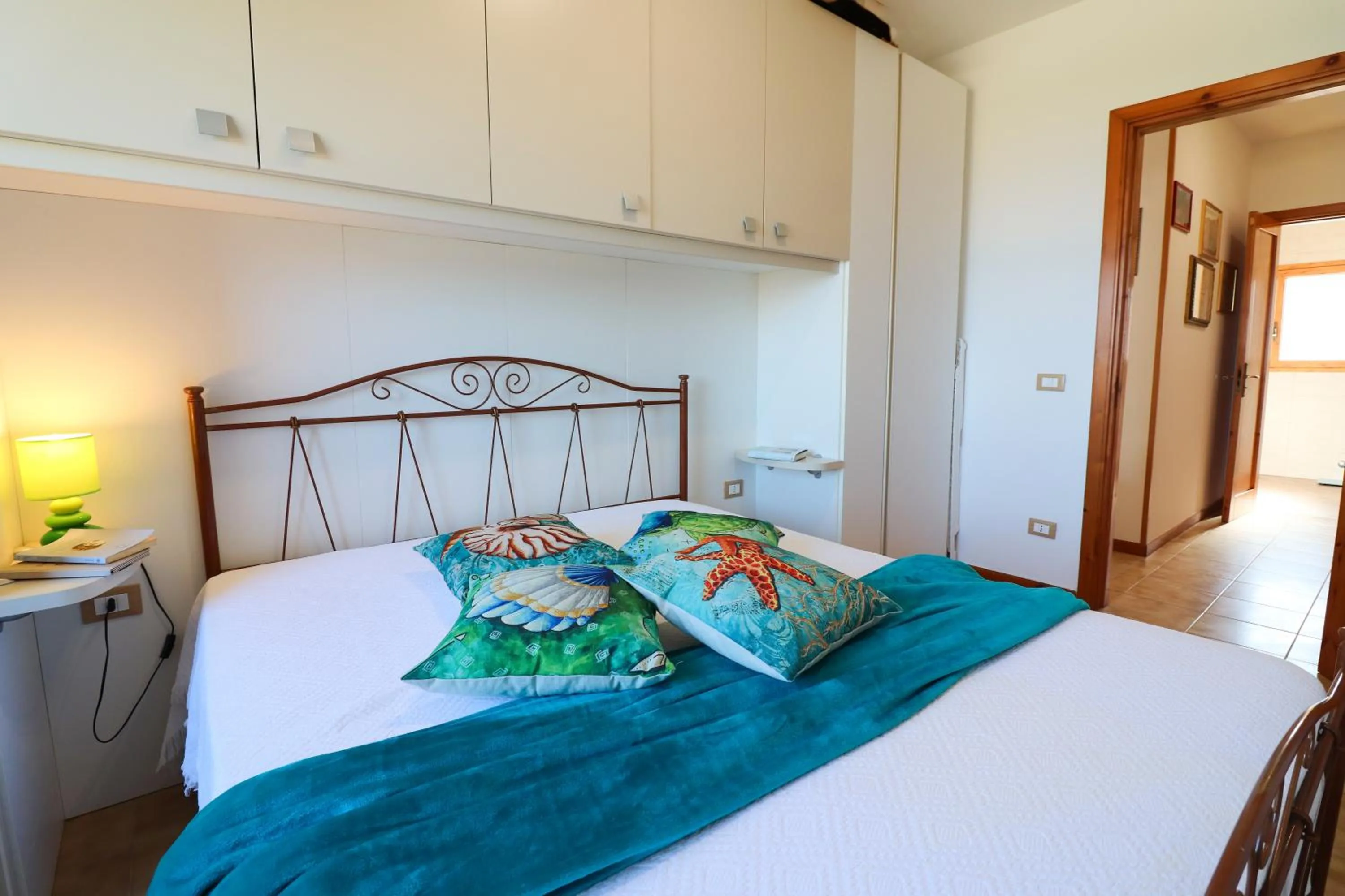 Bed in Sea view house in Otranto 4 places