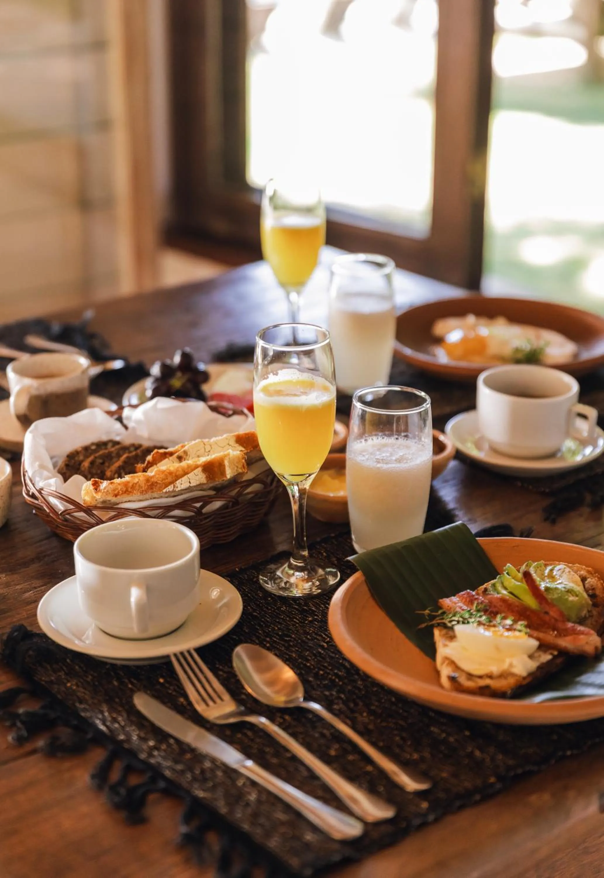 Food and drinks in Casa Baiana Pousada & Aconchego