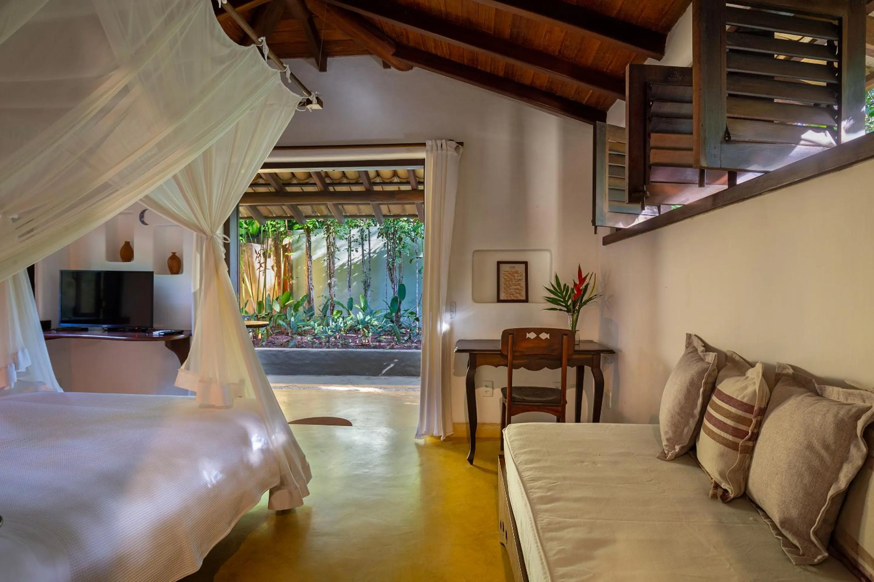 Bed in Casa Baiana Pousada & Aconchego