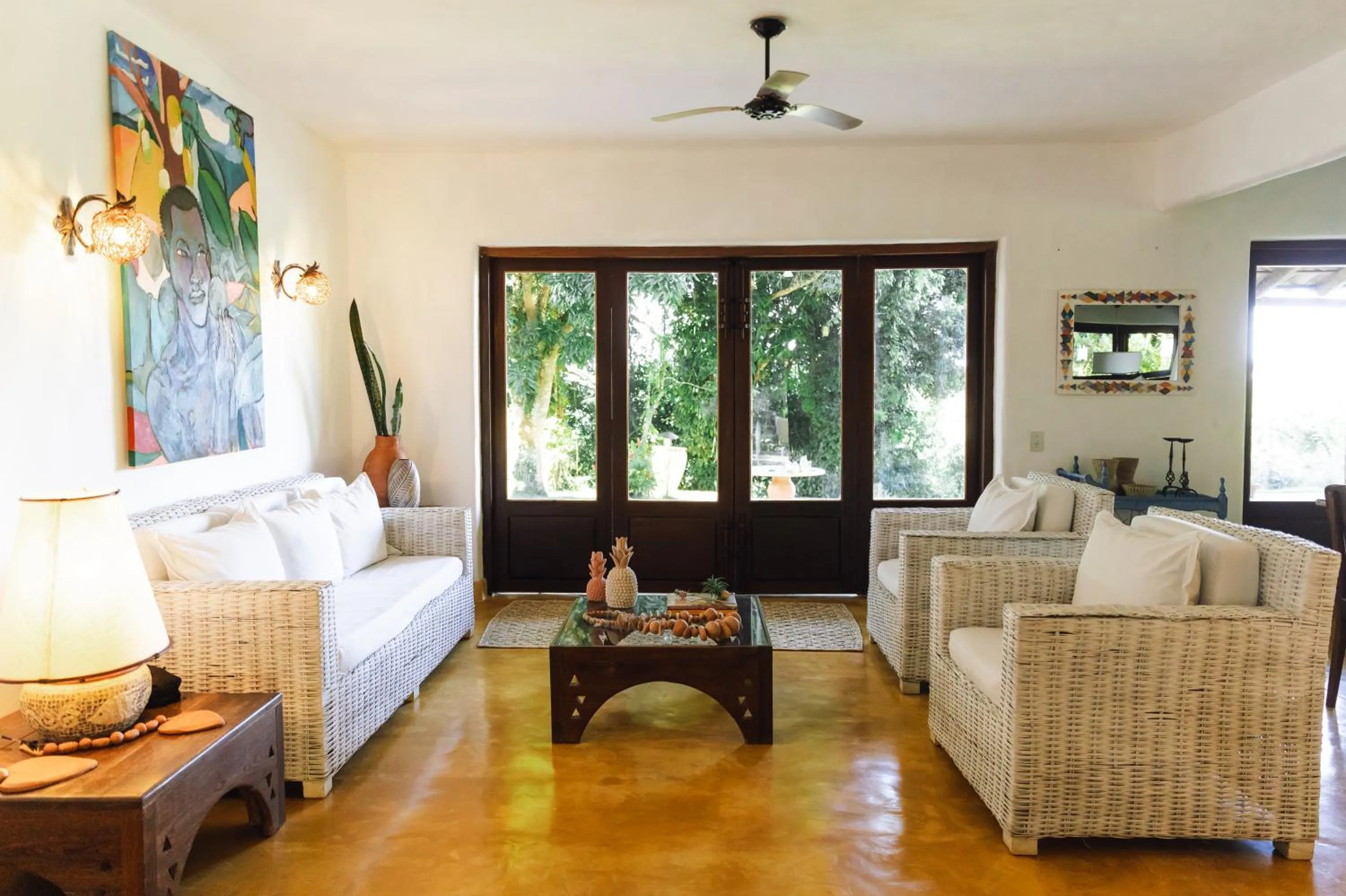 Living room in Casa Baiana Pousada & Aconchego