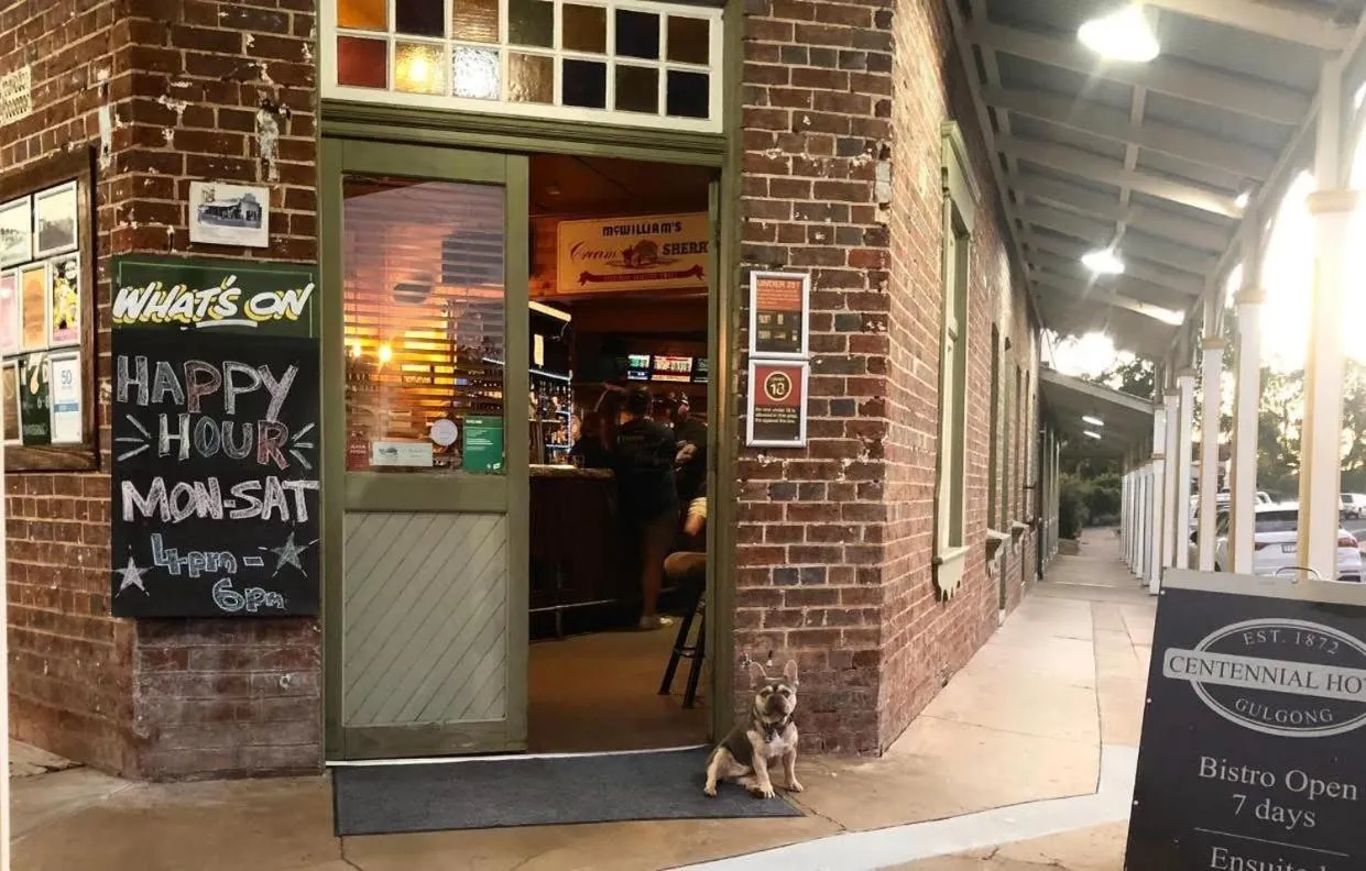 Property building in The Centennial Hotel Gulgong