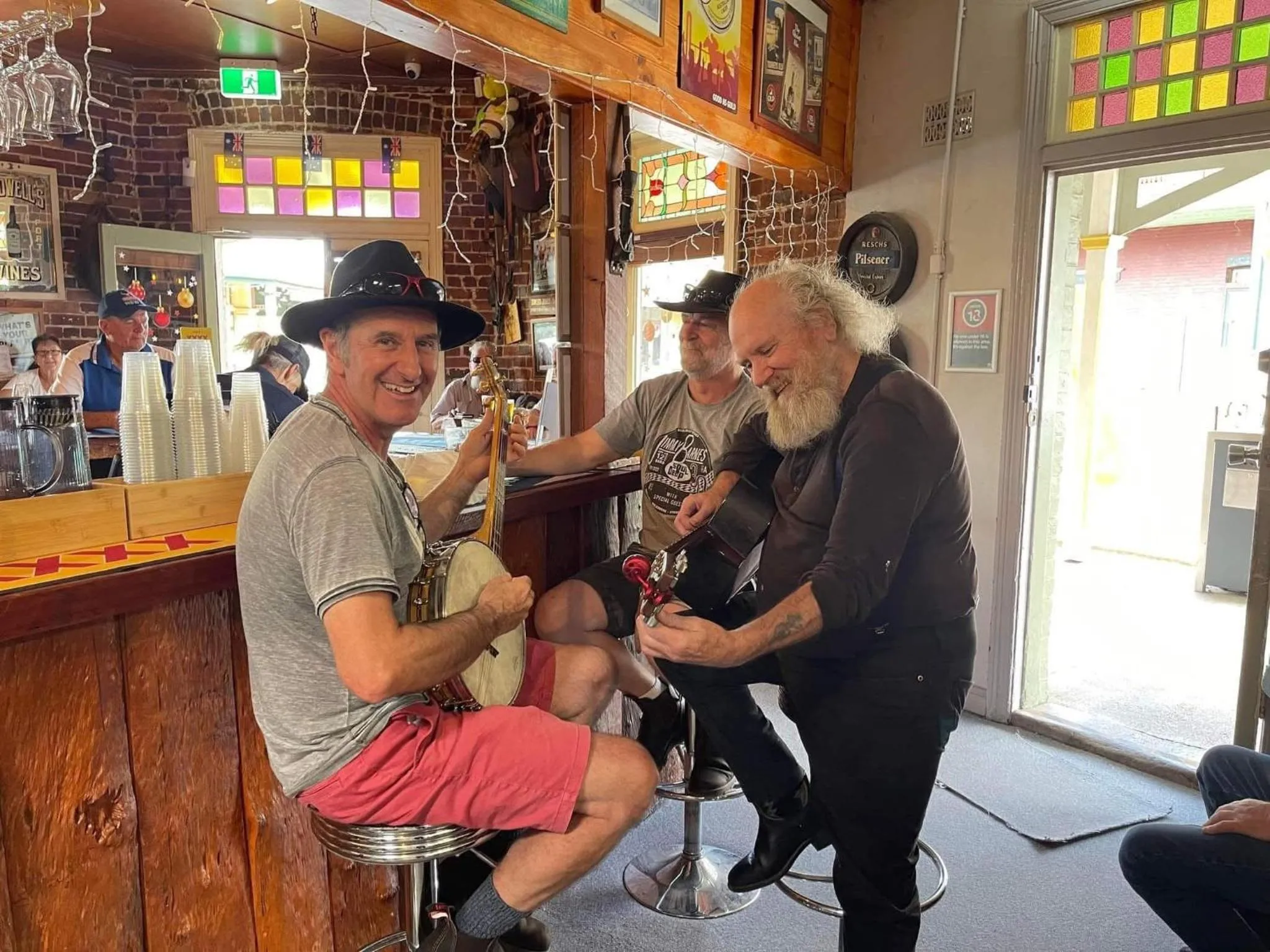 Karaoke in The Centennial Hotel Gulgong