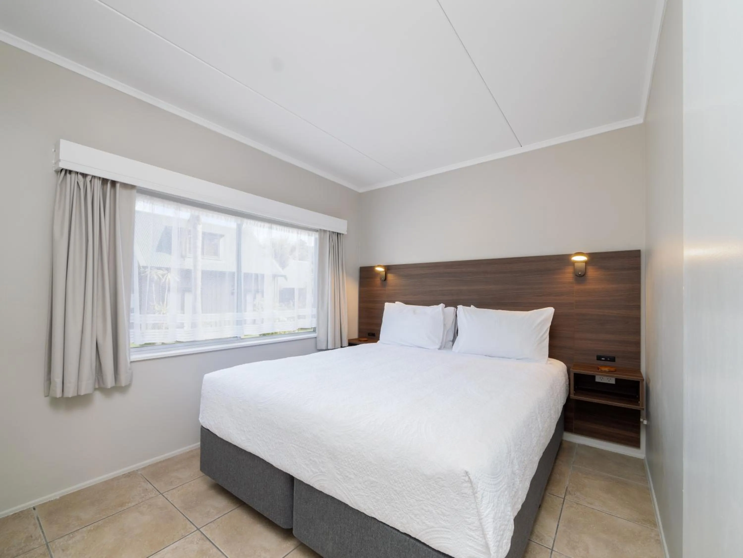 Bed in The Captains Motel