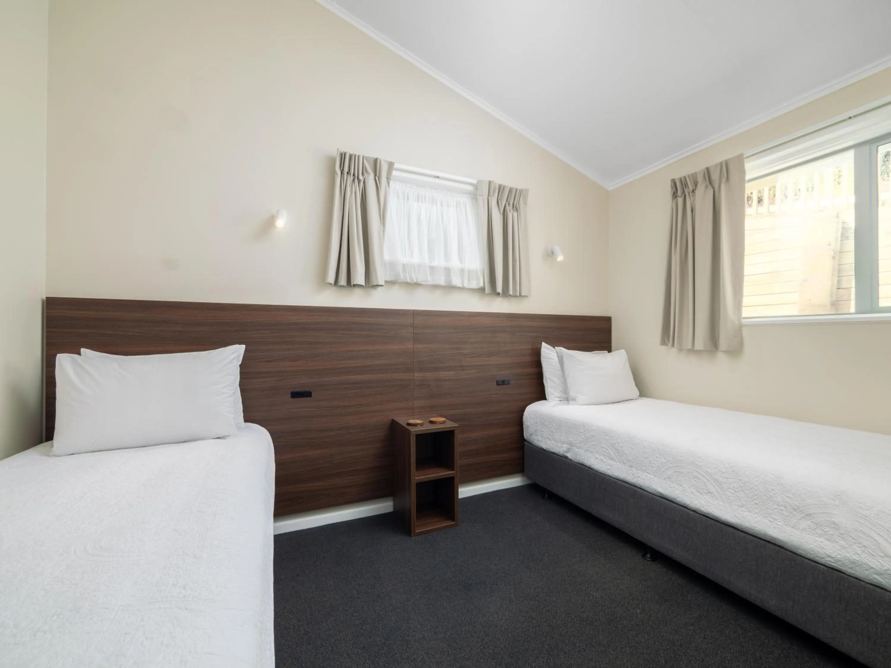 Bed in The Captains Motel