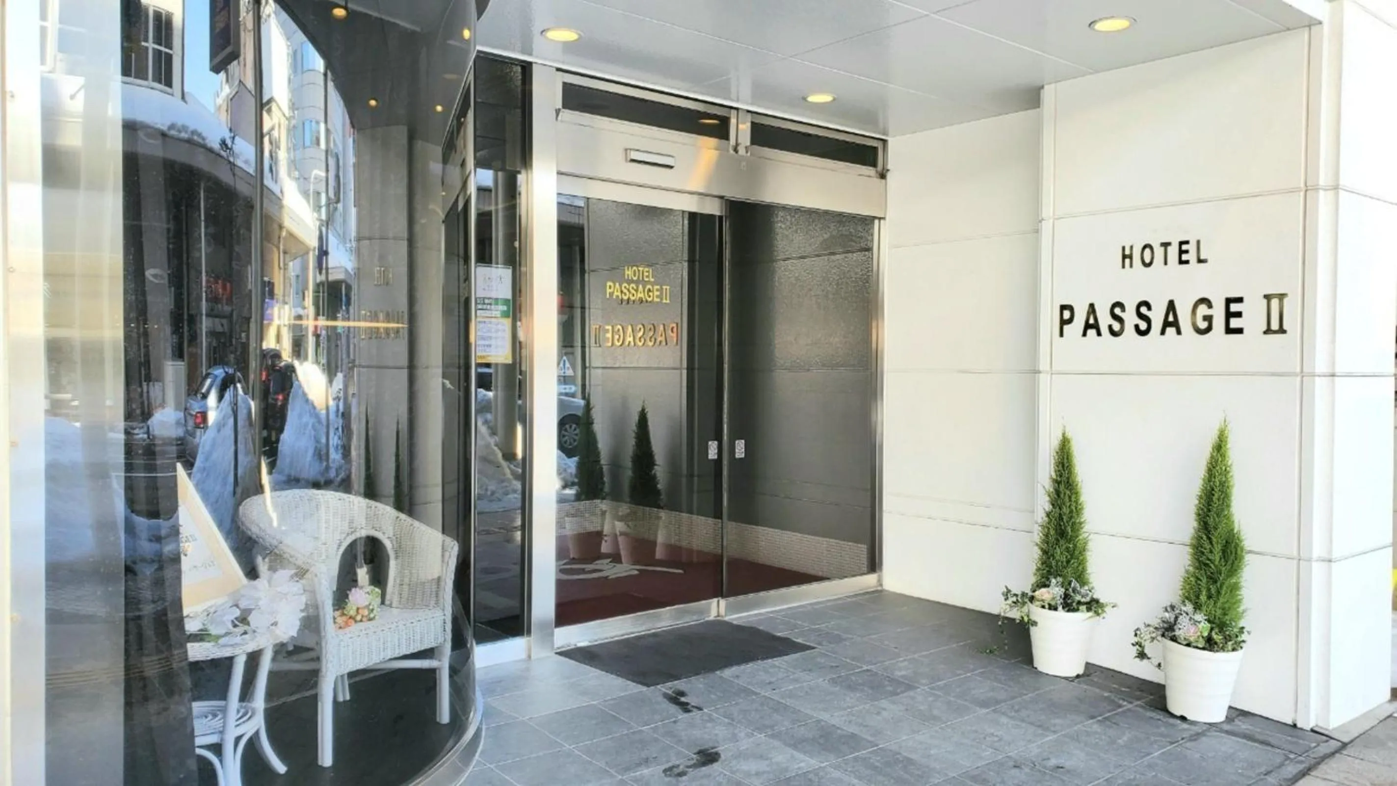 Facade/entrance in Hotel Passage 2