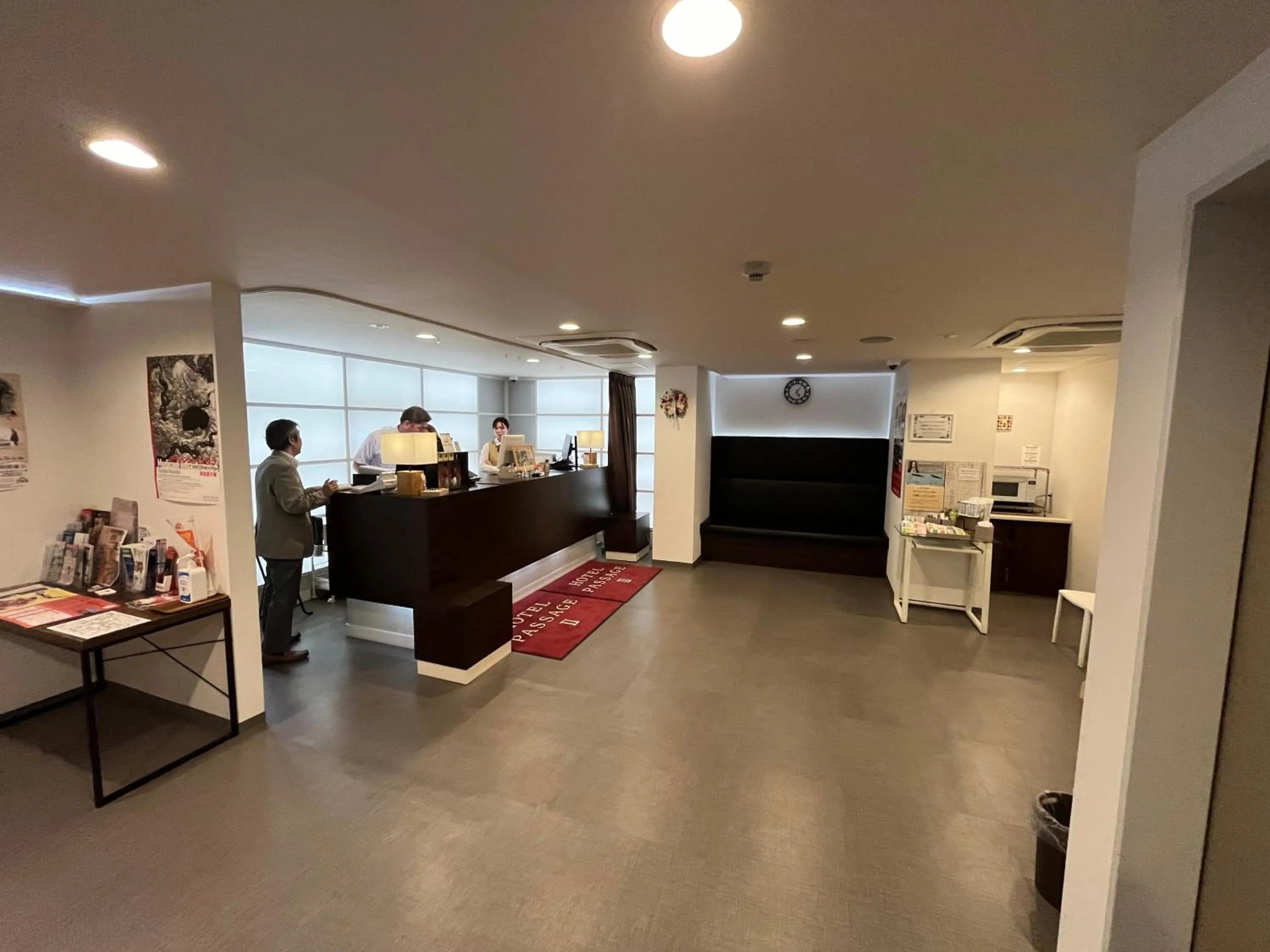 Lobby or reception in Hotel Passage 2