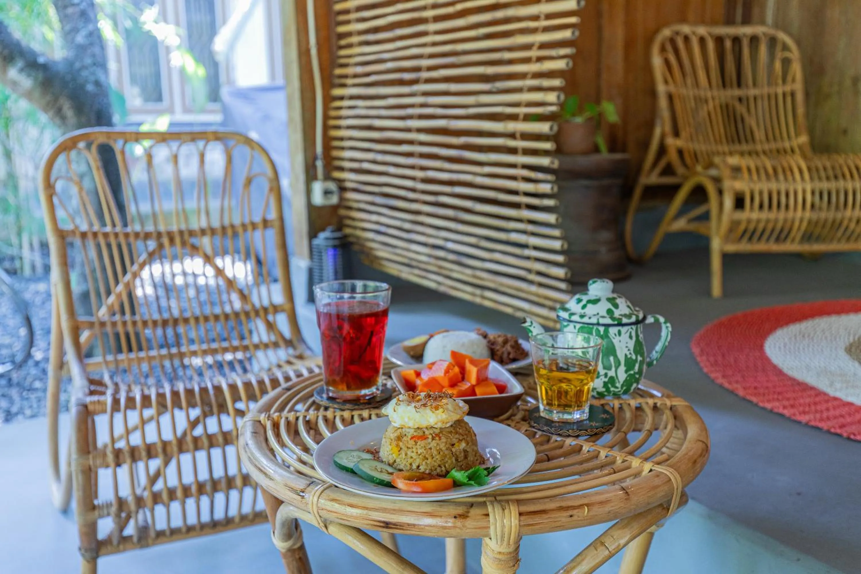 Patio in Yukke Tembi Homestay