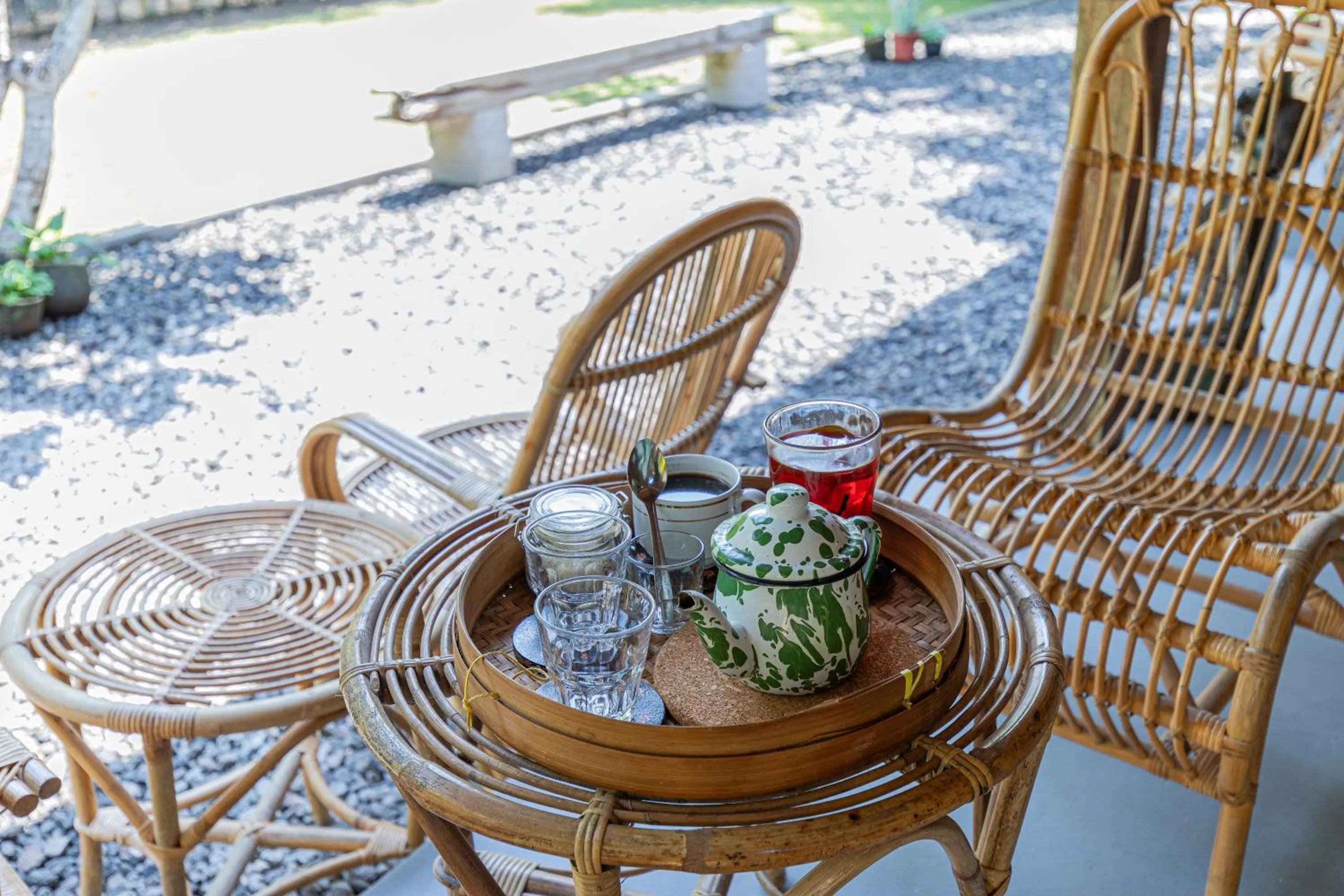 Patio in Yukke Tembi Homestay