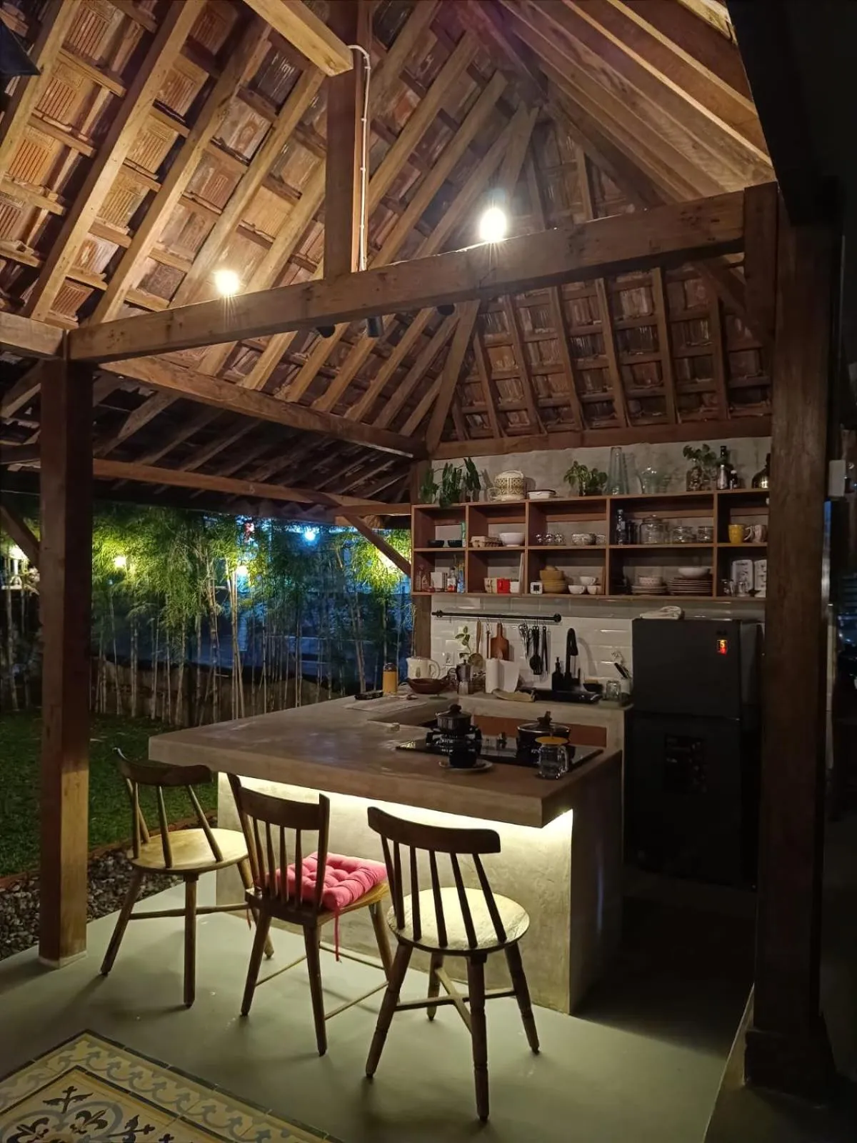 Living room in Yukke Tembi Homestay