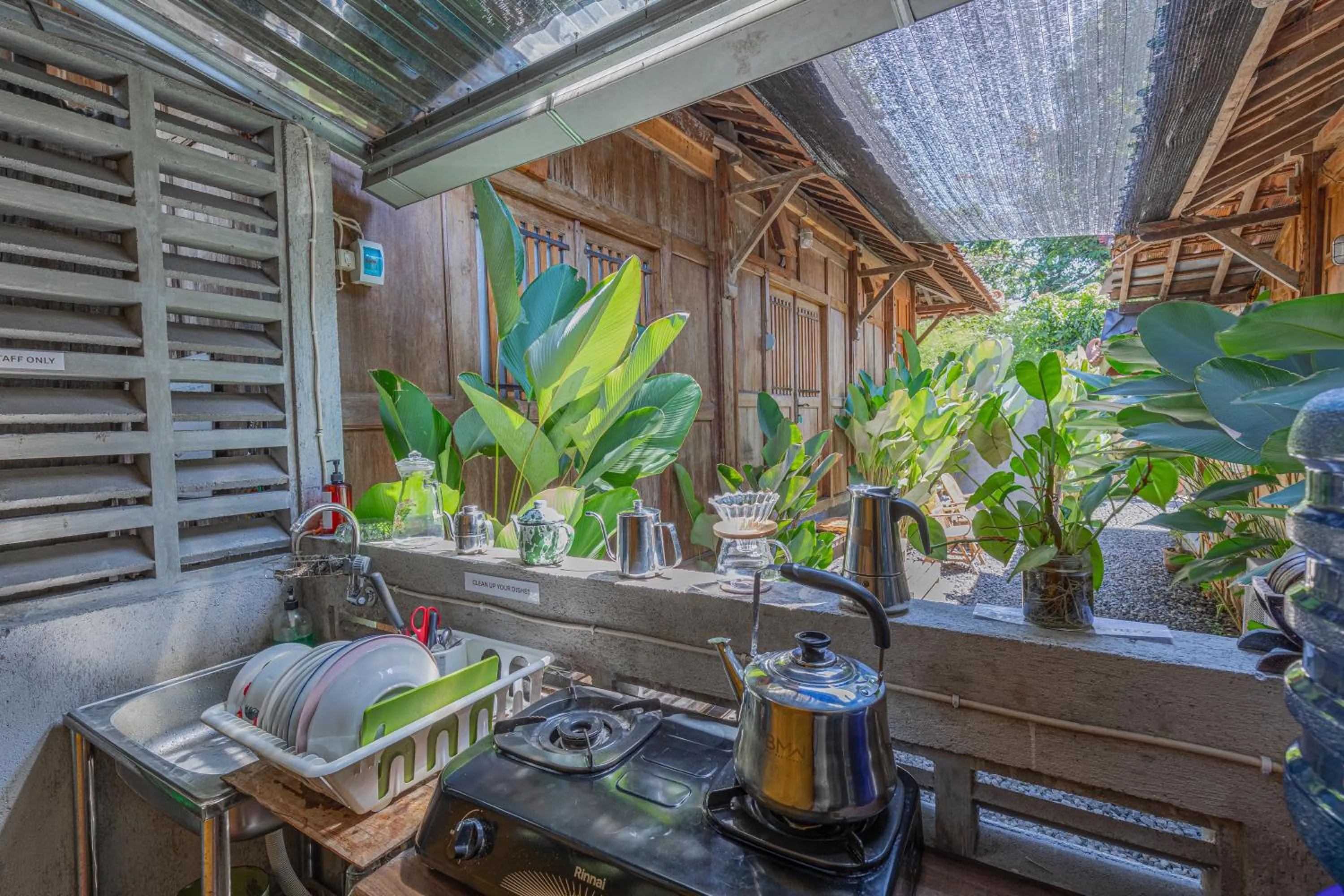 Garden in Yukke Tembi Homestay