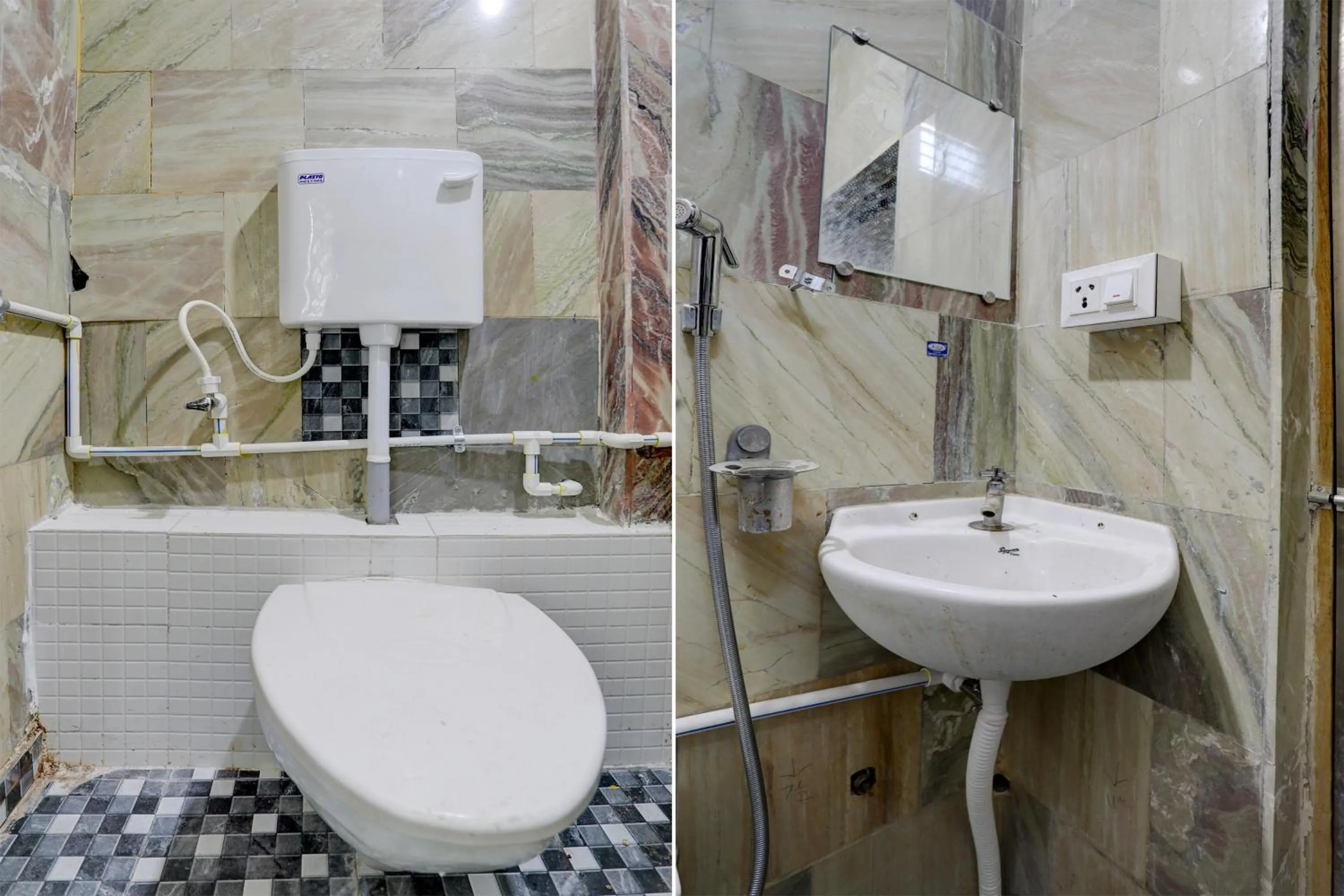 Bathroom in Hotel O DREAMZZ INN