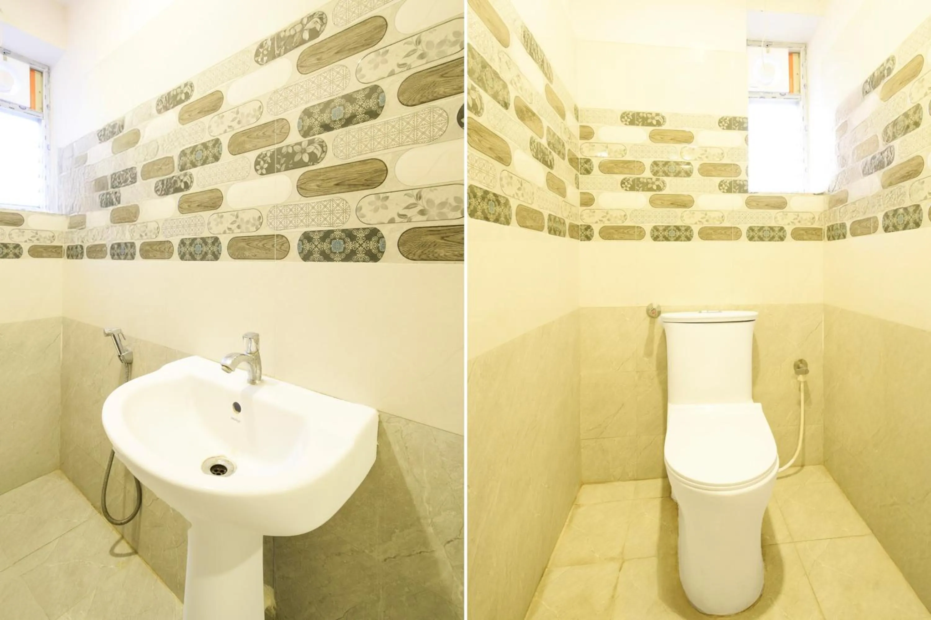 Bathroom in Hotel O AMR Planet Mall Hyderabad Formerly R Square