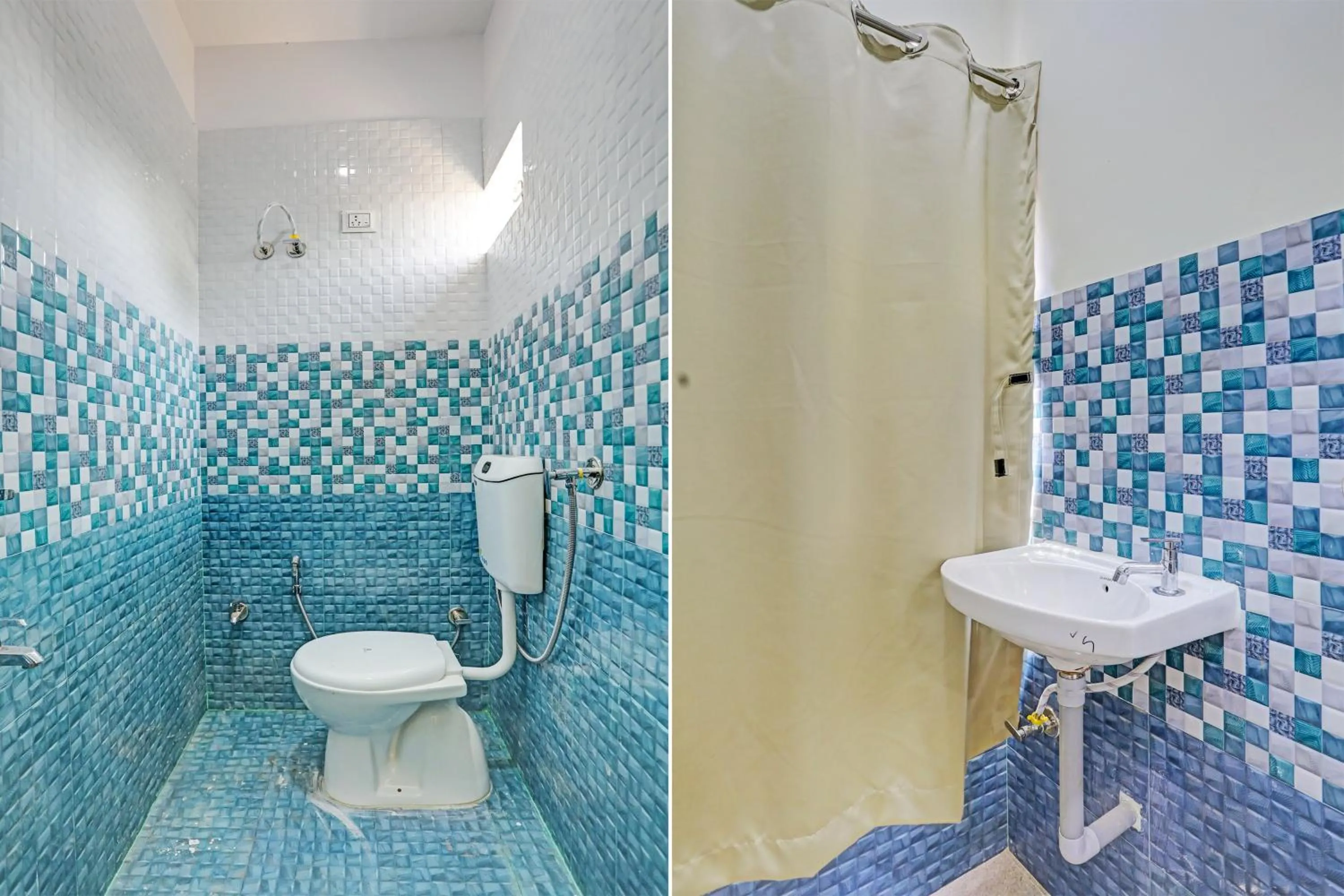 Bathroom in Hotel O P S