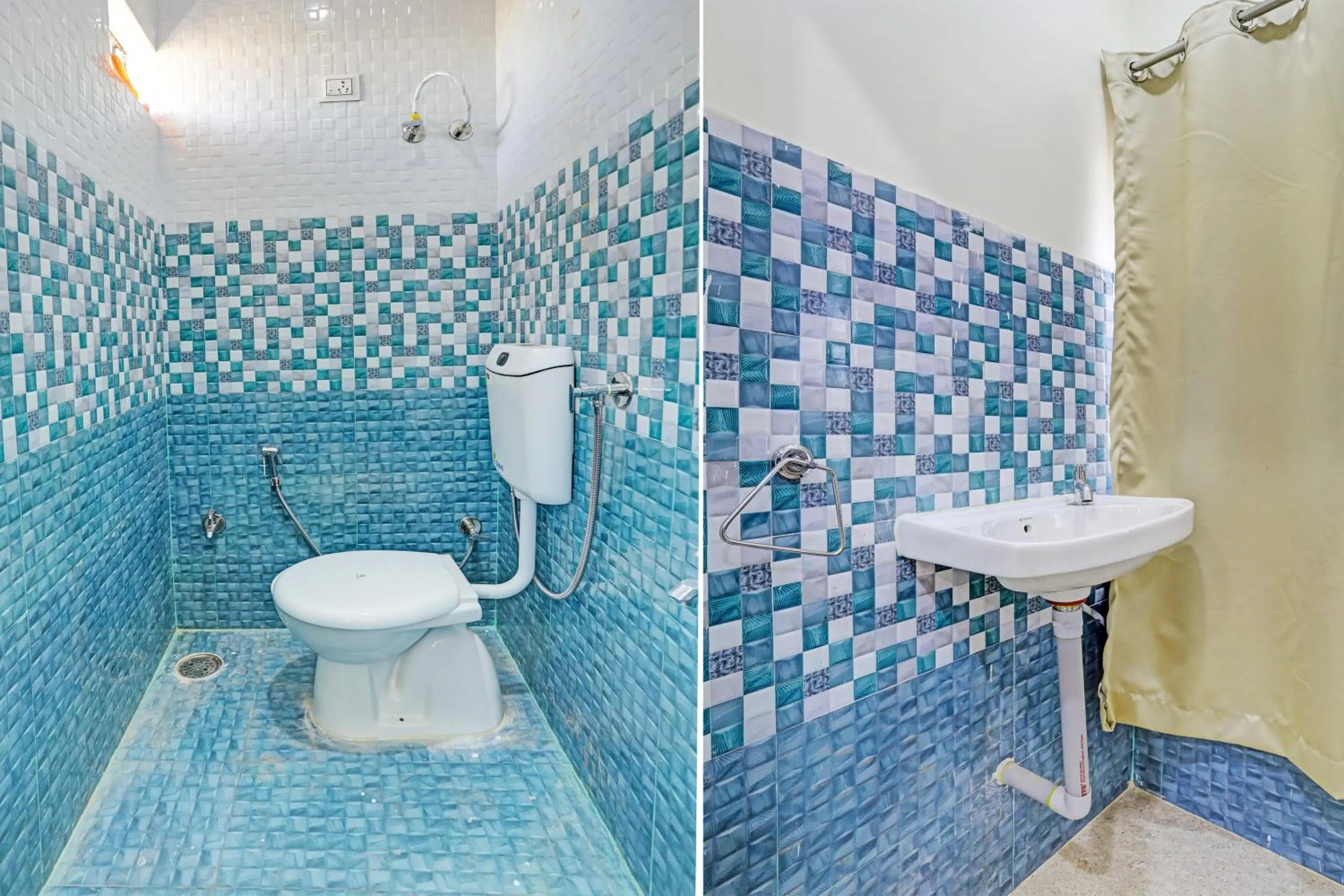 Bathroom in Hotel O P S