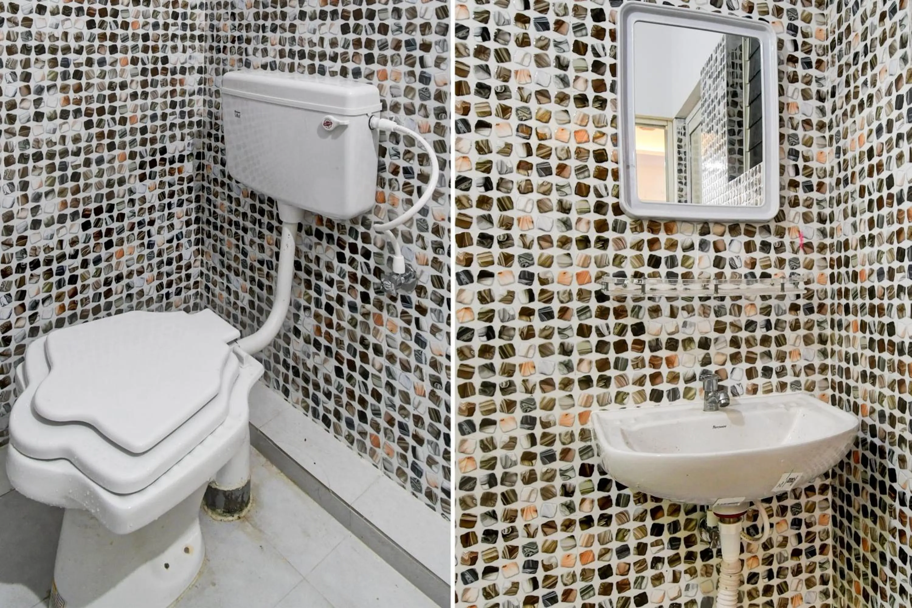 Bathroom in Hotel O ALYSAN STAY