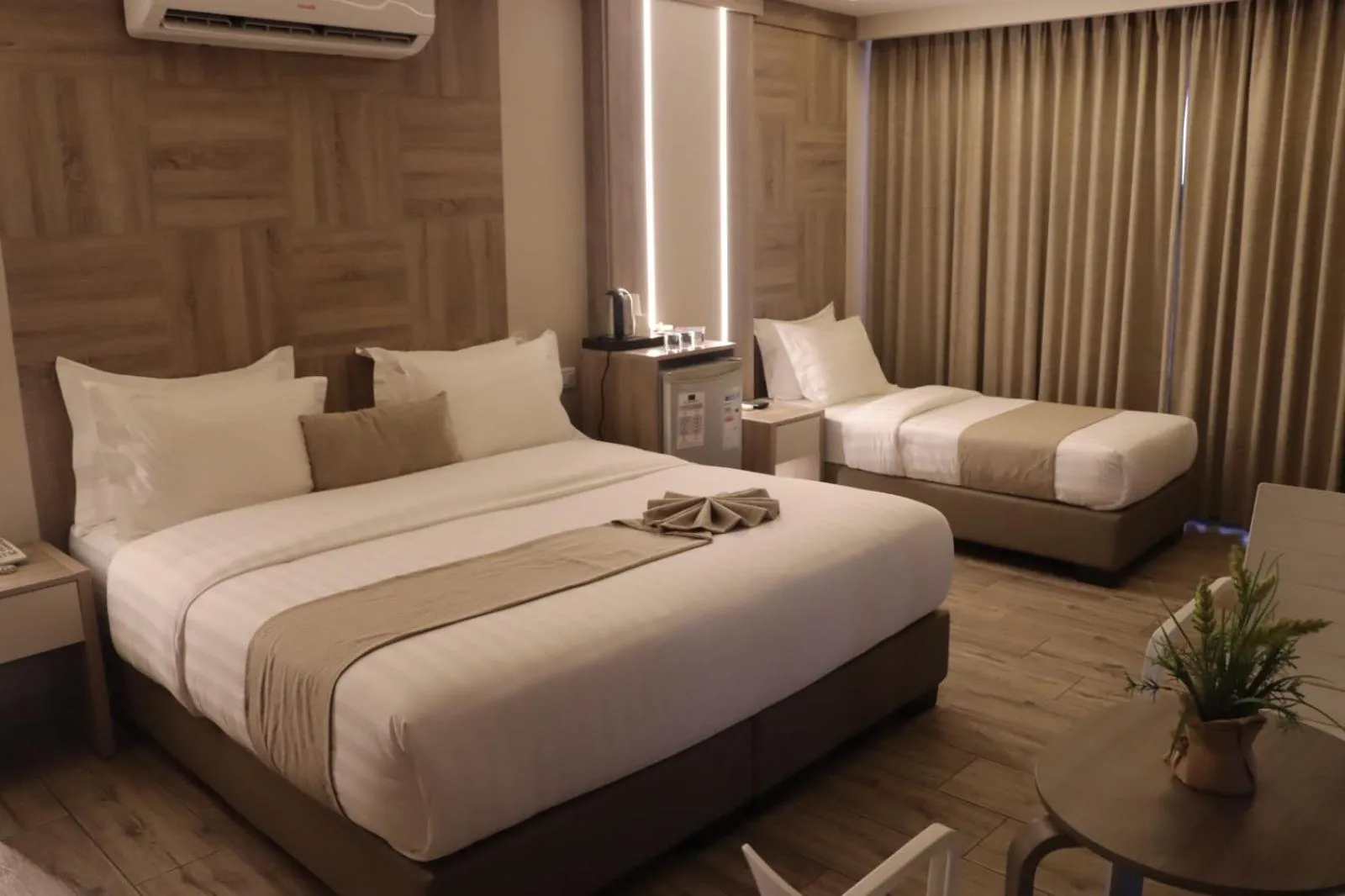 Bed in Alena Boutique Hotel