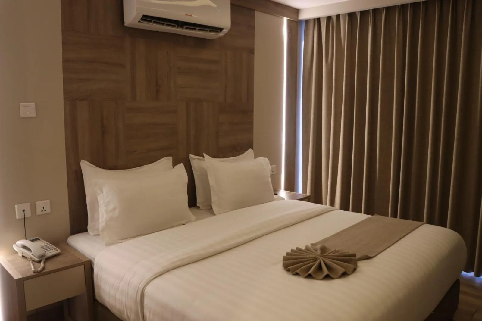 Bed in Alena Boutique Hotel