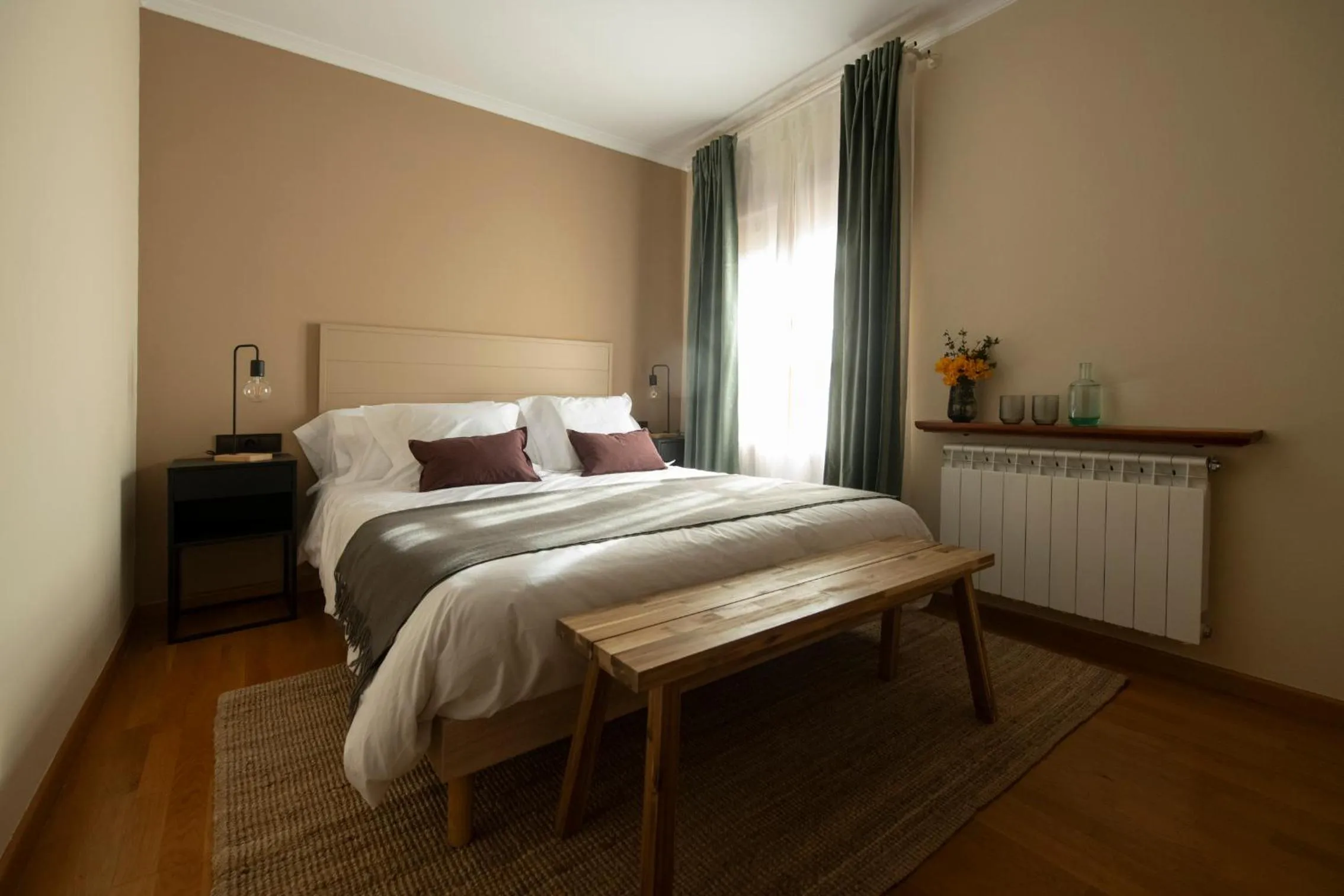 Bed in Hotel Siuranella