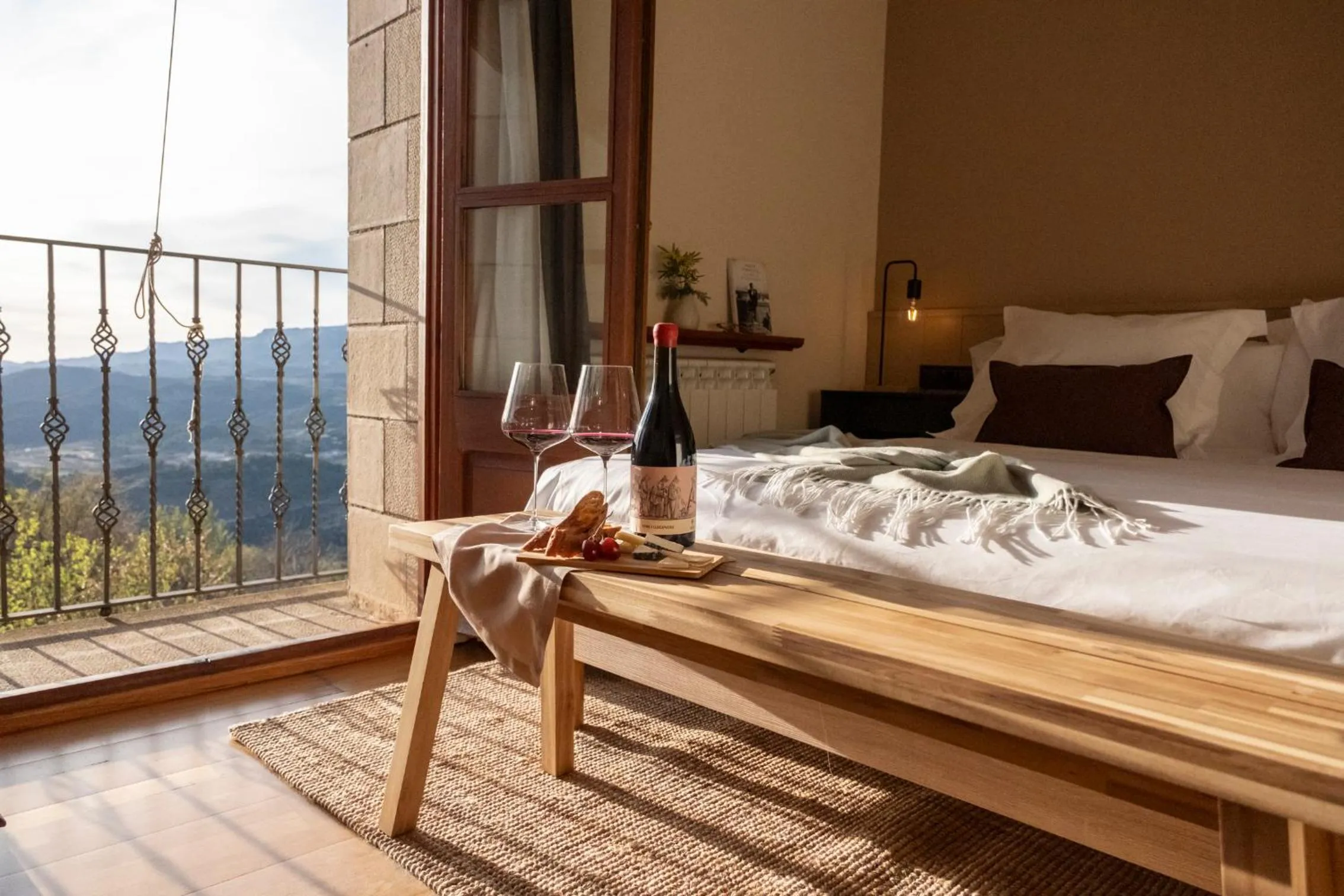 Bed in Hotel Siuranella