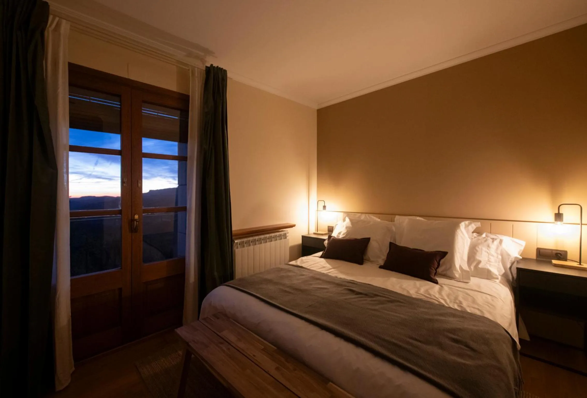 Bed in Hotel Siuranella