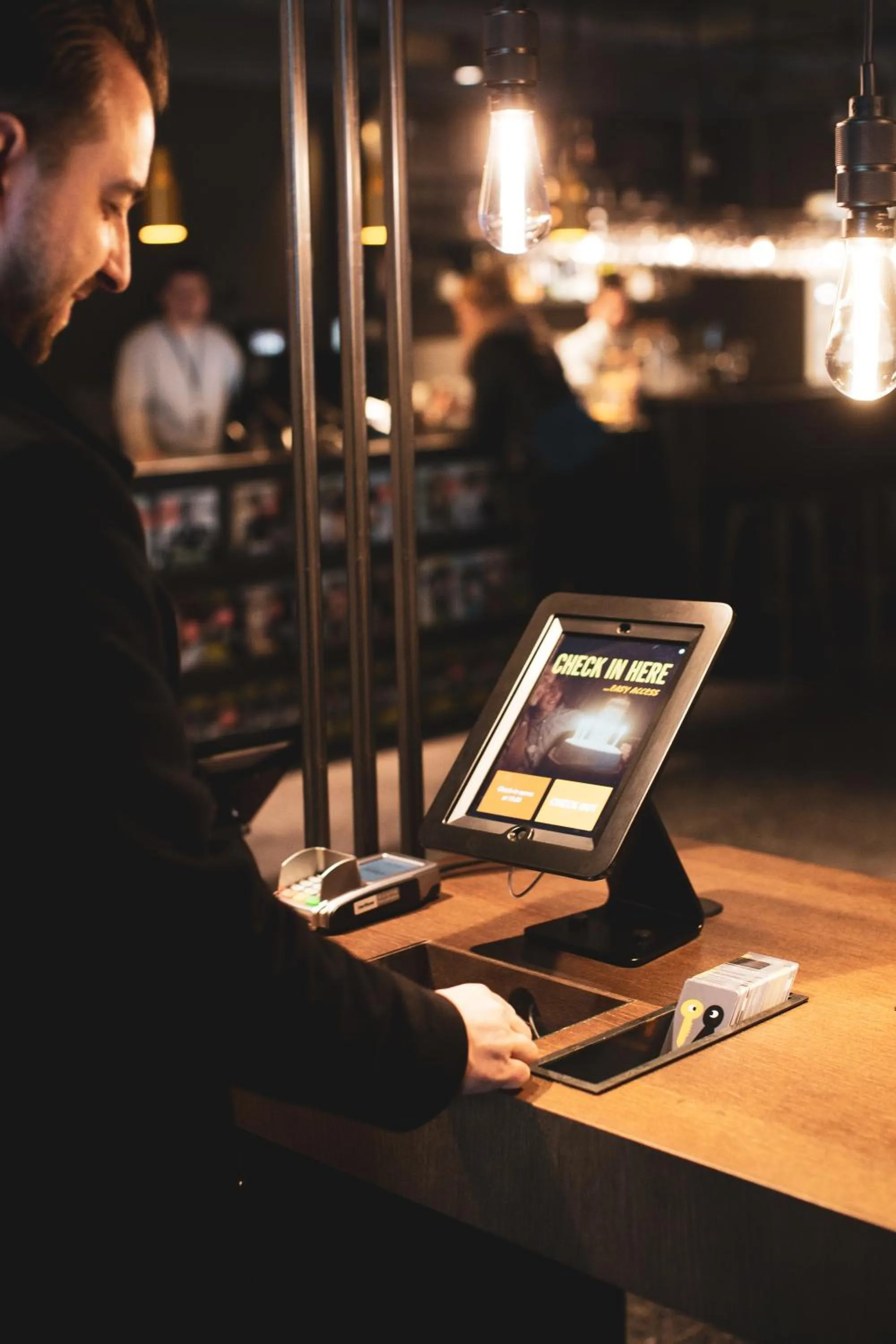 Lobby or reception in Comfort Hotel Helsinki Airport