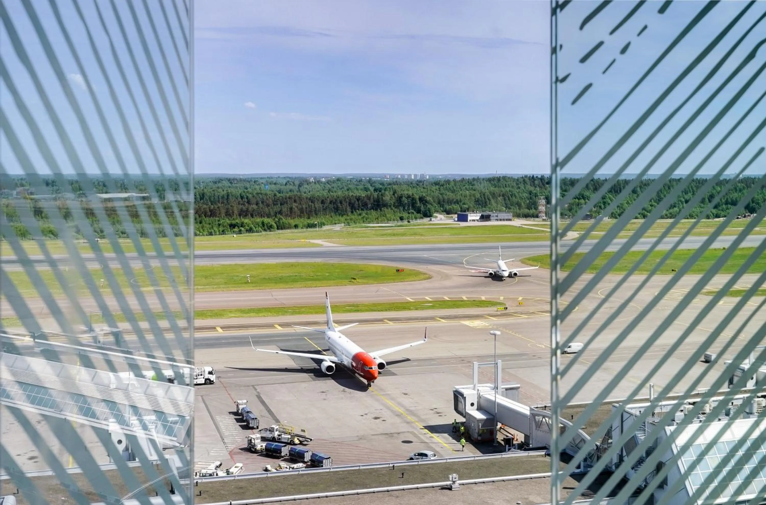View (from property/room) in Clarion Hotel Helsinki Airport