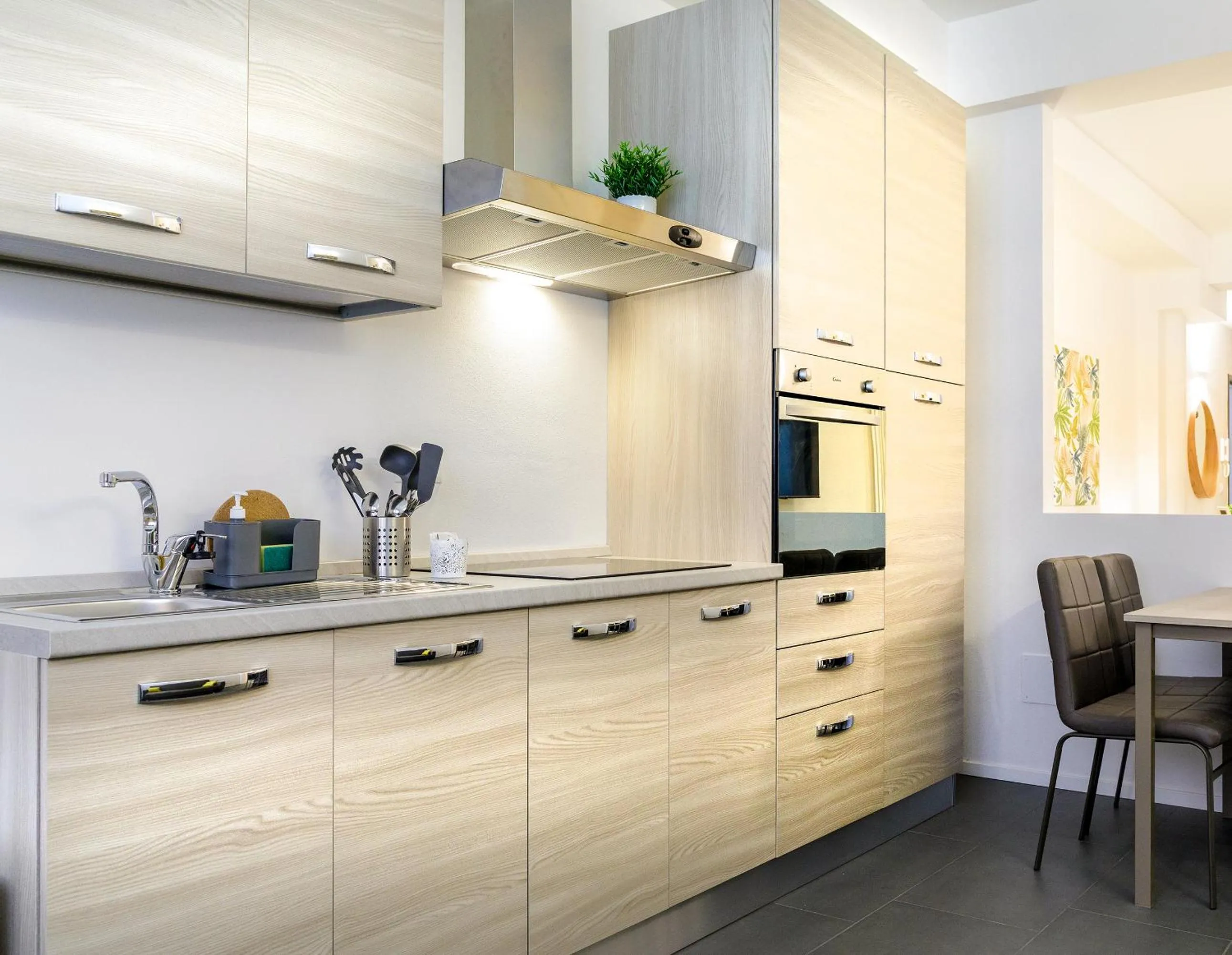 Kitchen or kitchenette in San Felice Residence