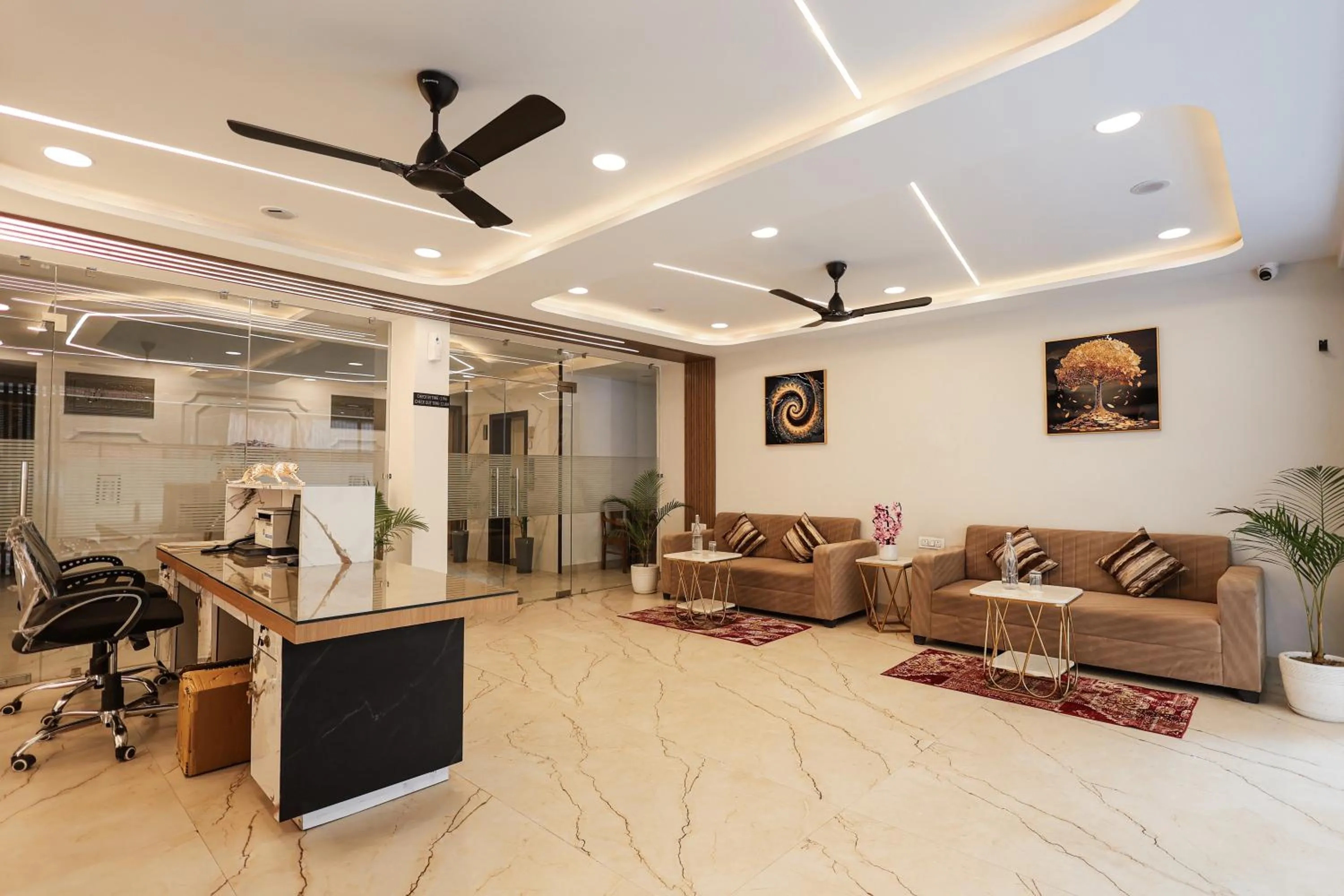 Lobby or reception in Arjun - A boutique hotel