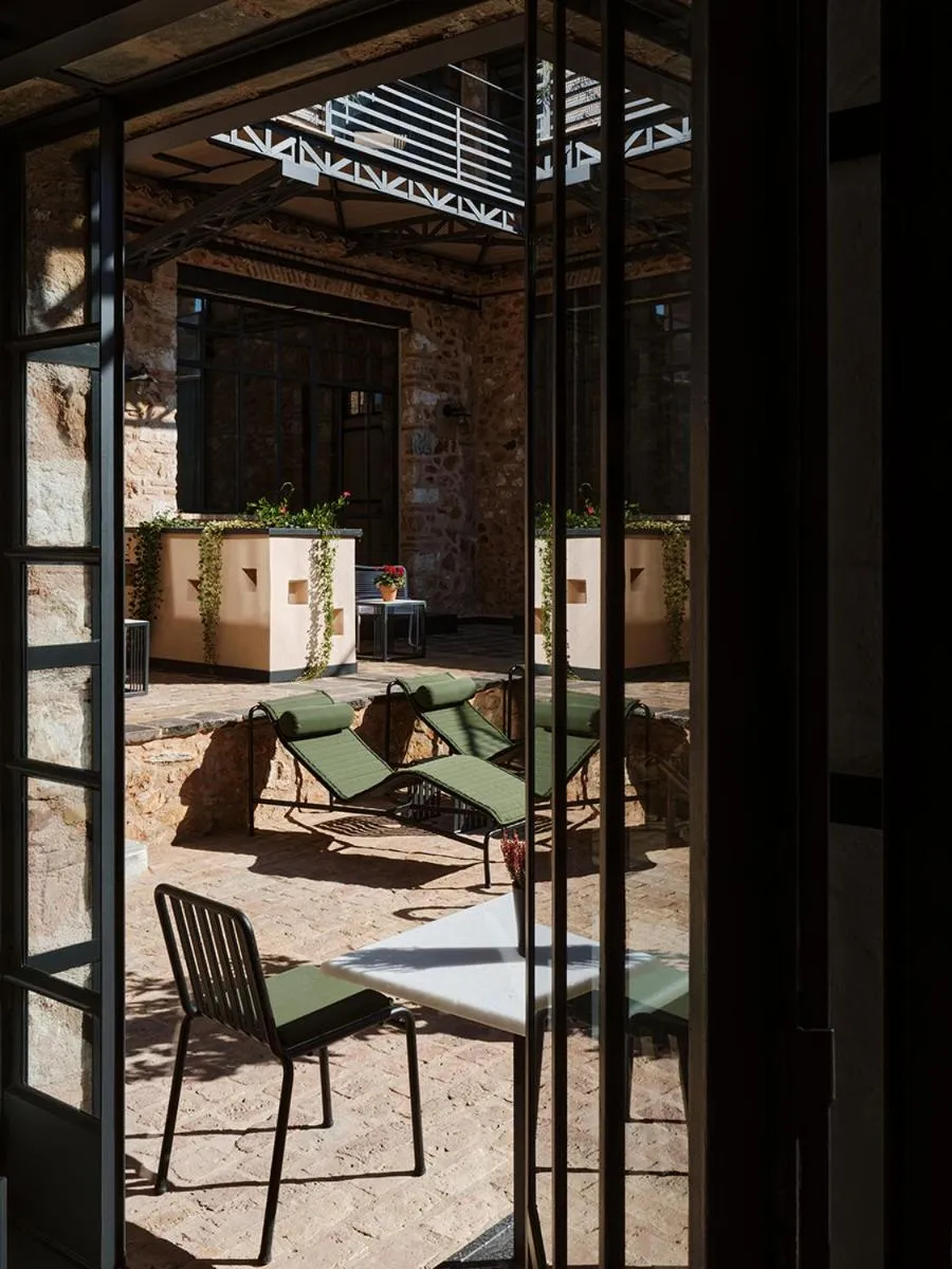 Patio in Not Boutique Hotel