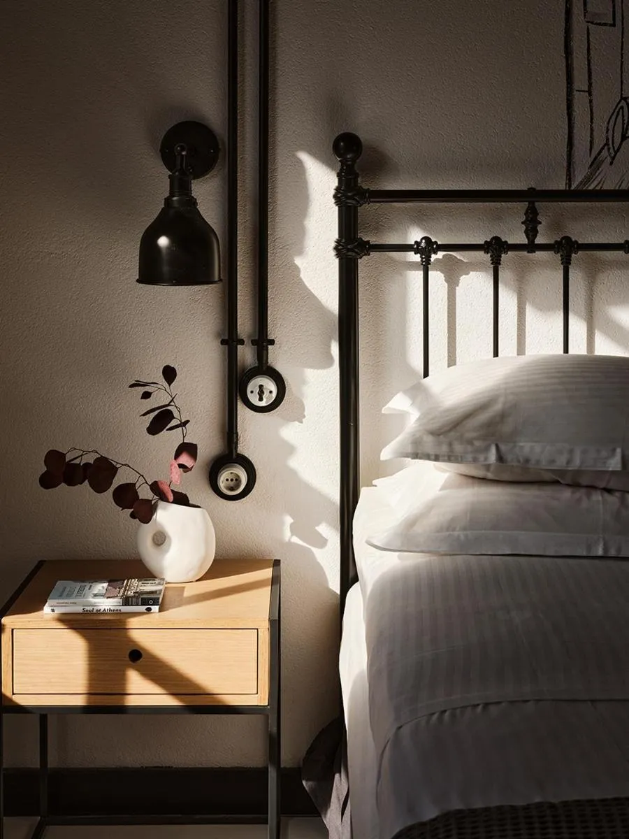 Bed in Not Boutique Hotel